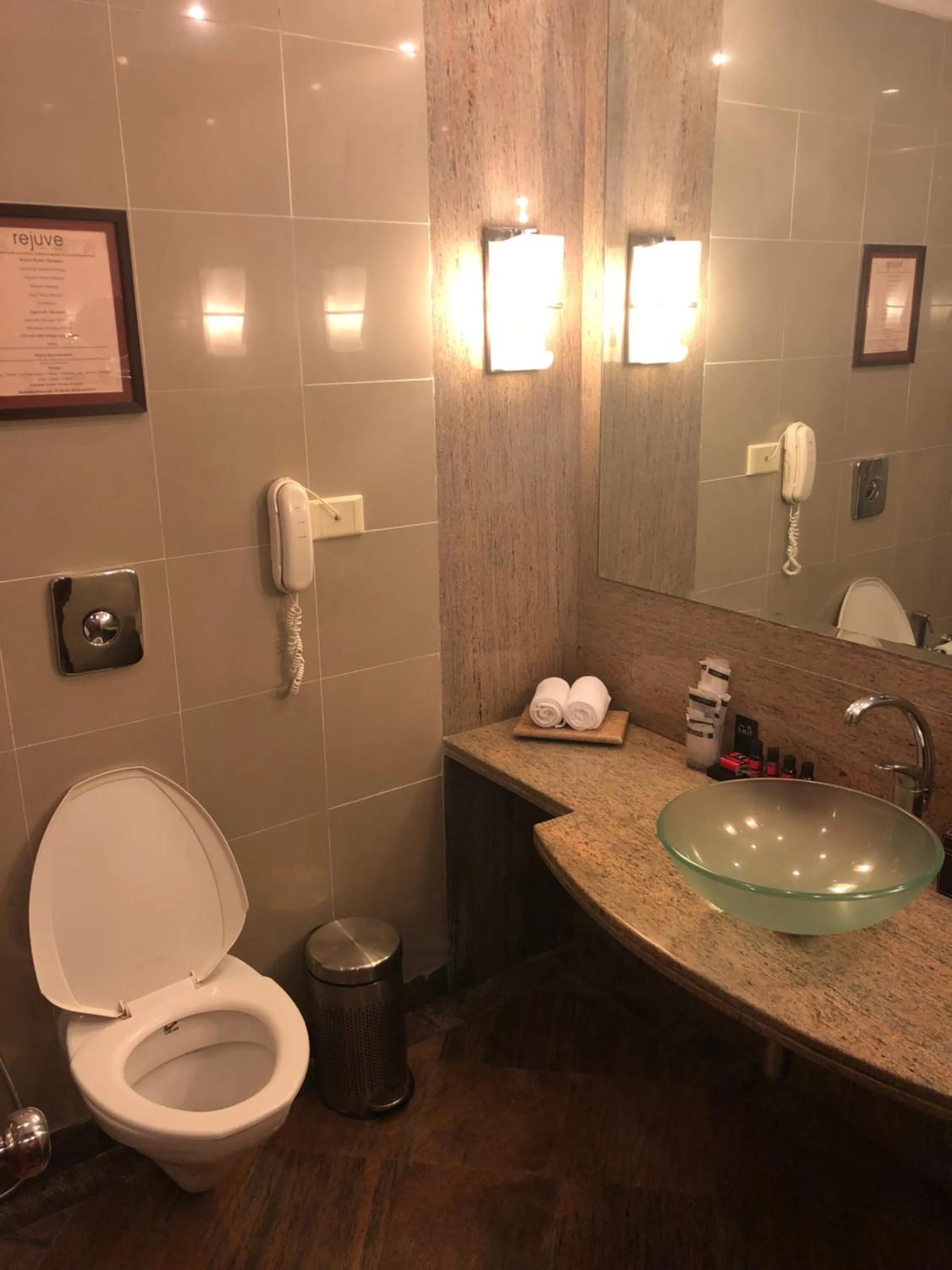 Bathroom in The Lalit Ashok