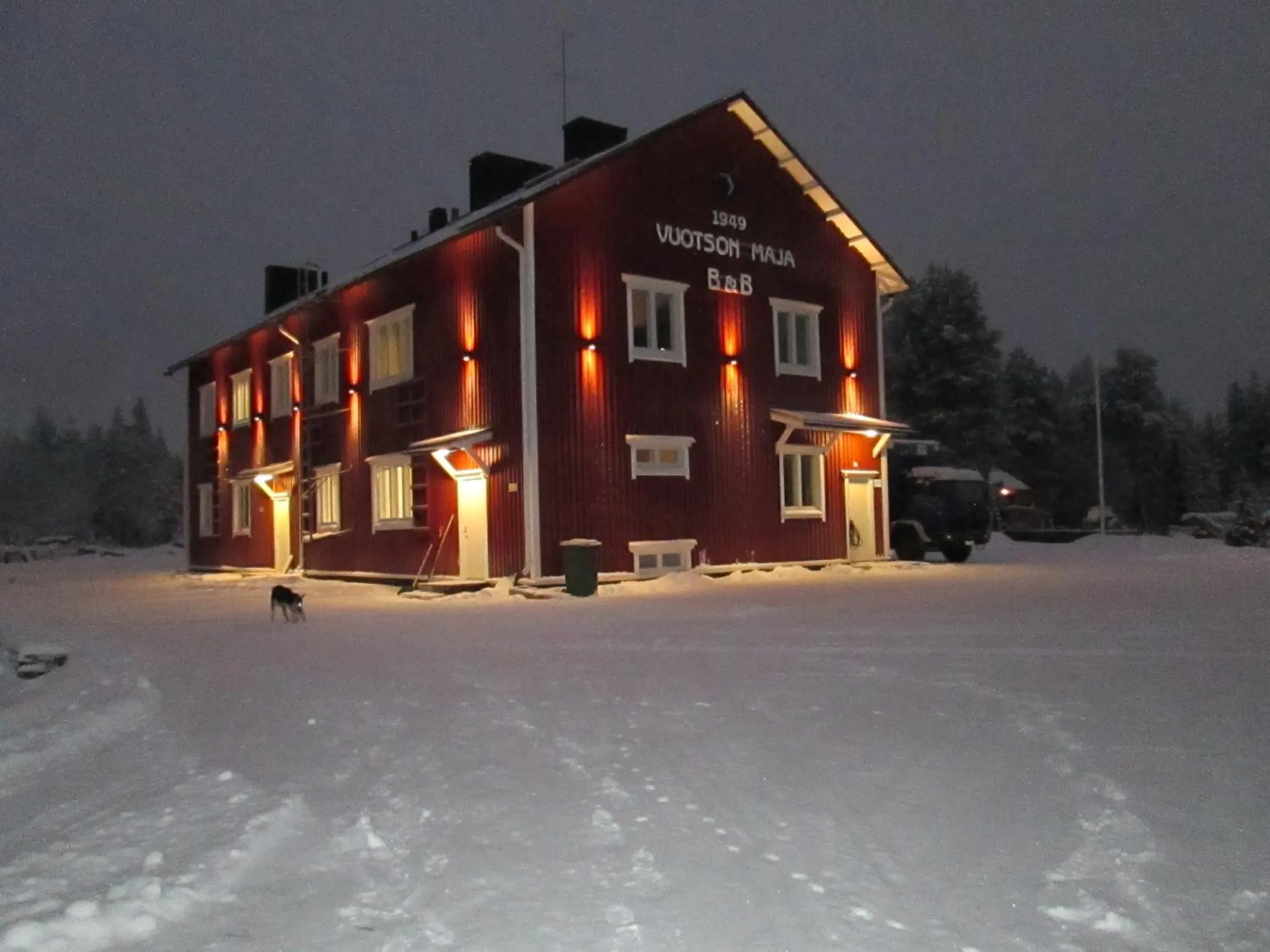 Property building in Vuotson Maja B&B