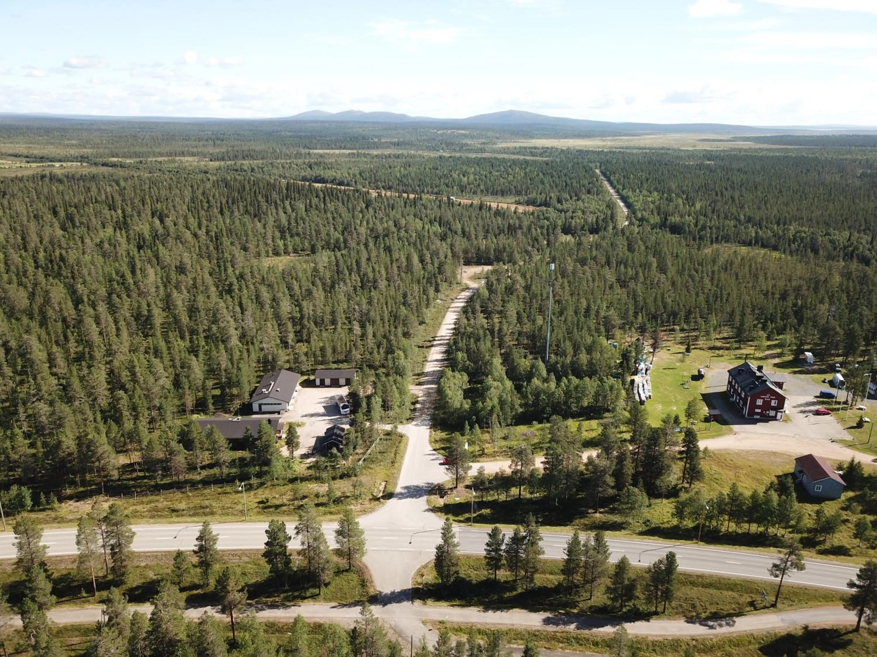 Property building in Vuotson Maja B&B