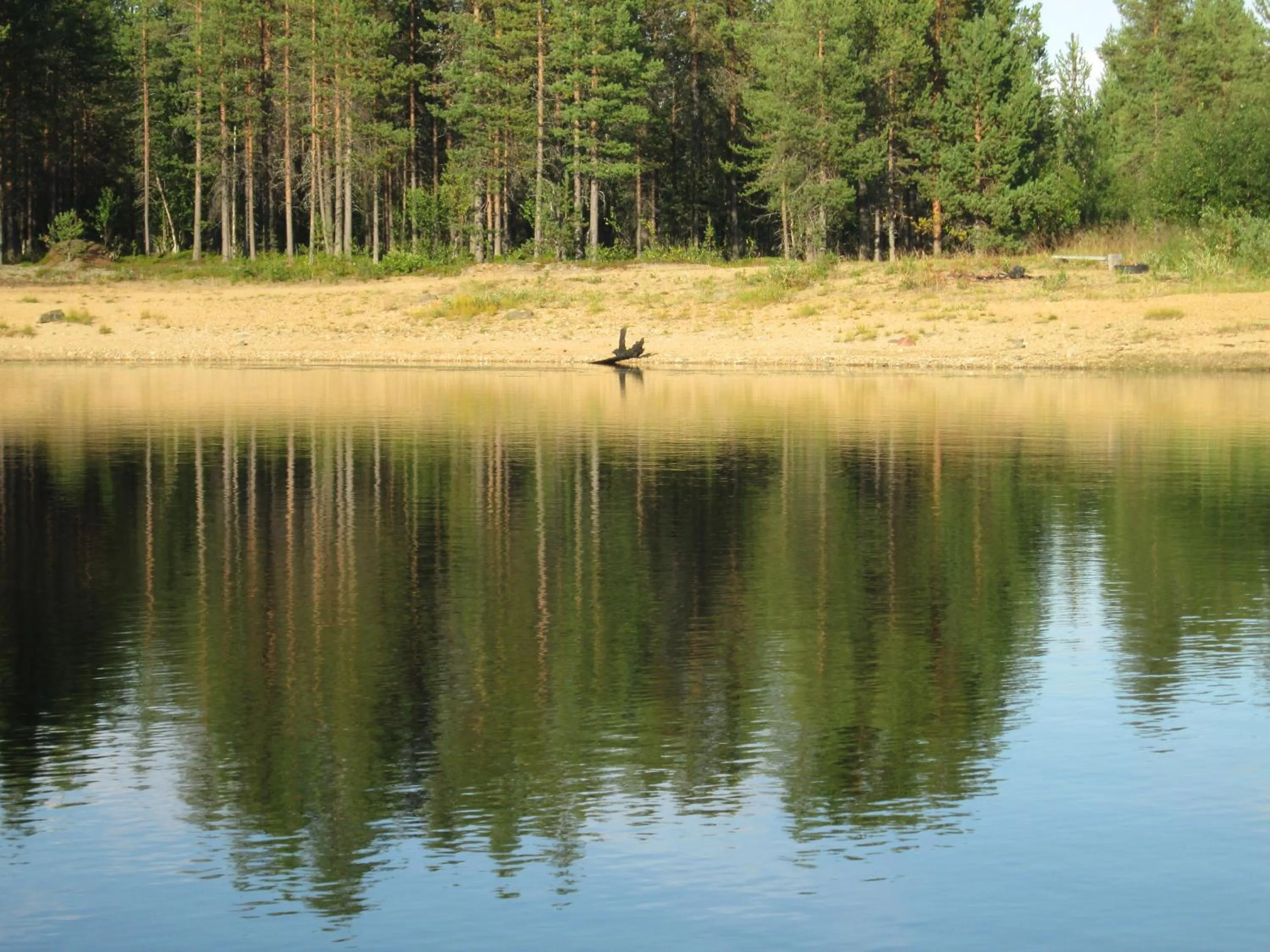 Fishing in Vuotson Maja B&B