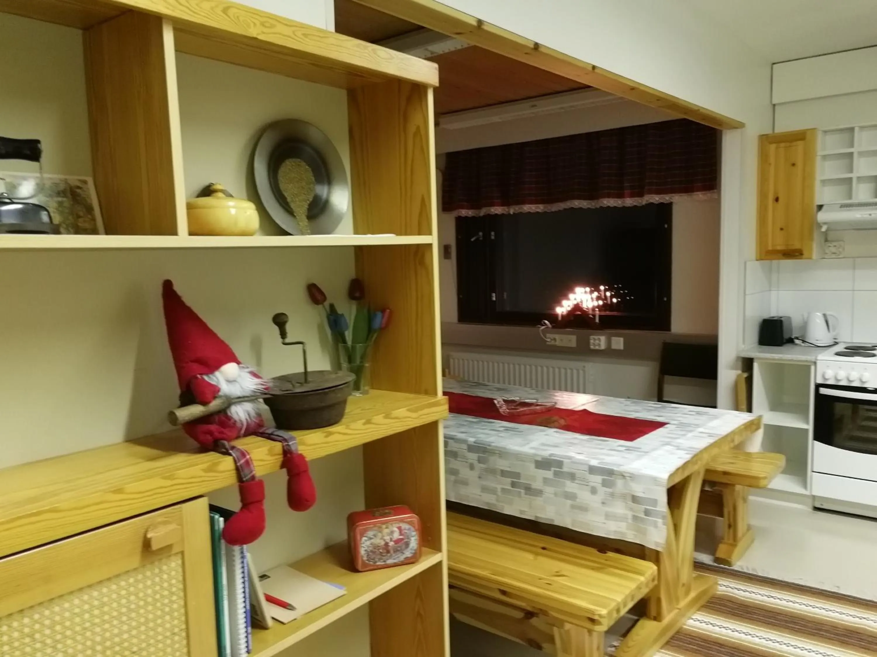 Communal lounge/ TV room in Vuotson Maja B&B