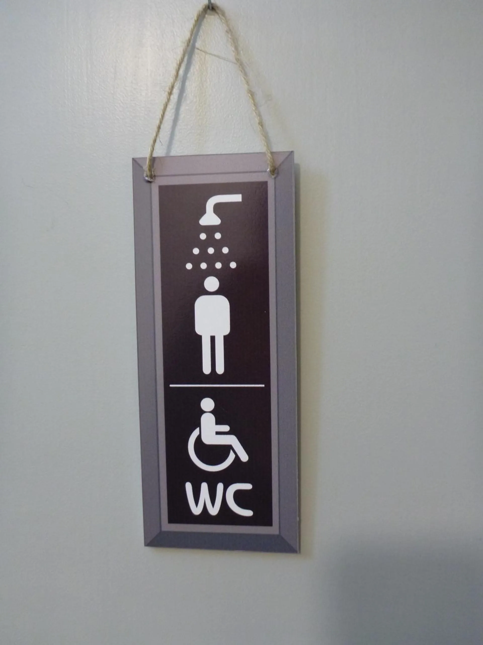 Shower in Vuotson Maja B&B