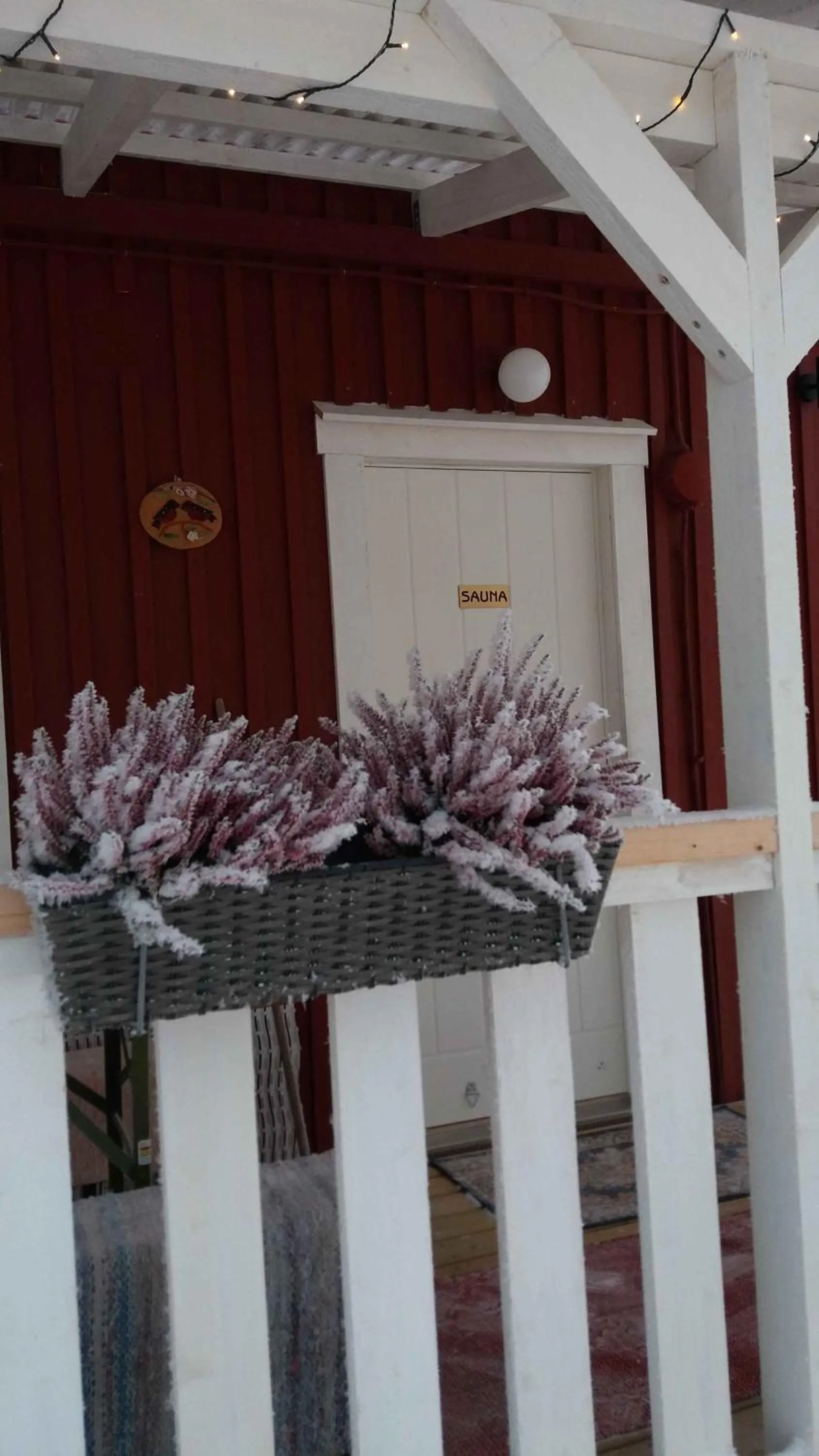 Sauna in Vuotson Maja B&B