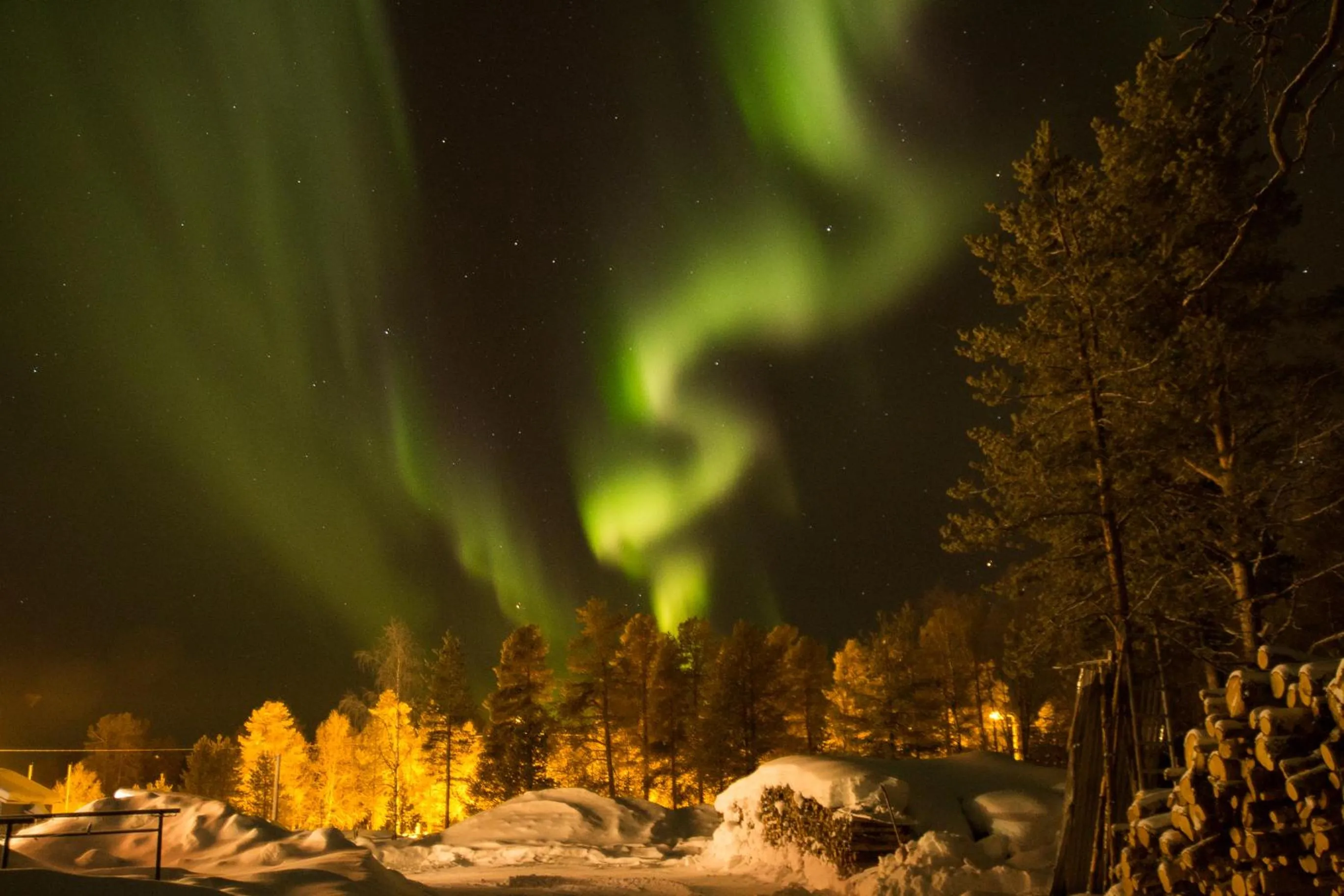 Night in Vuotson Maja B&B