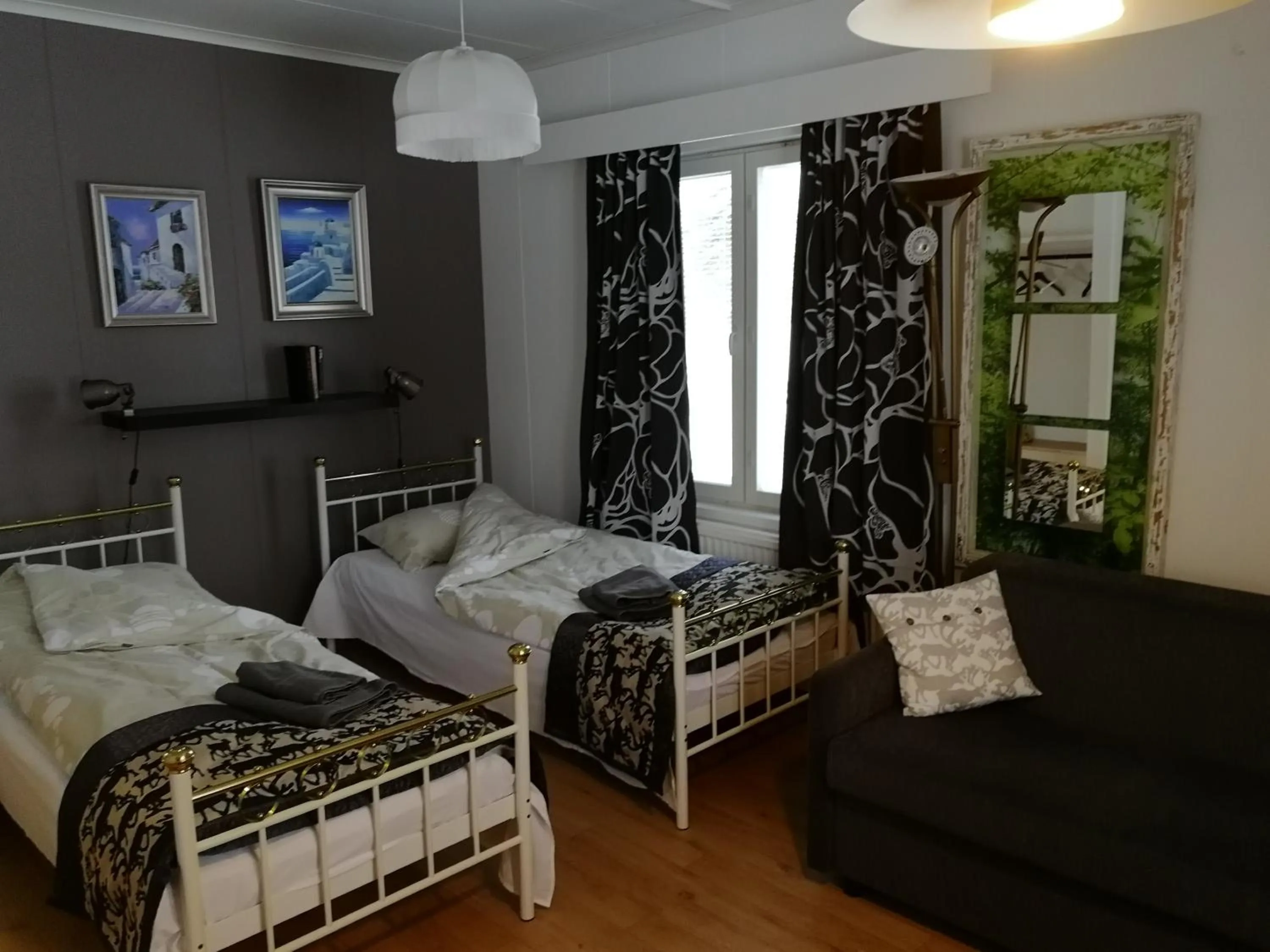 Bed in Vuotson Maja B&B