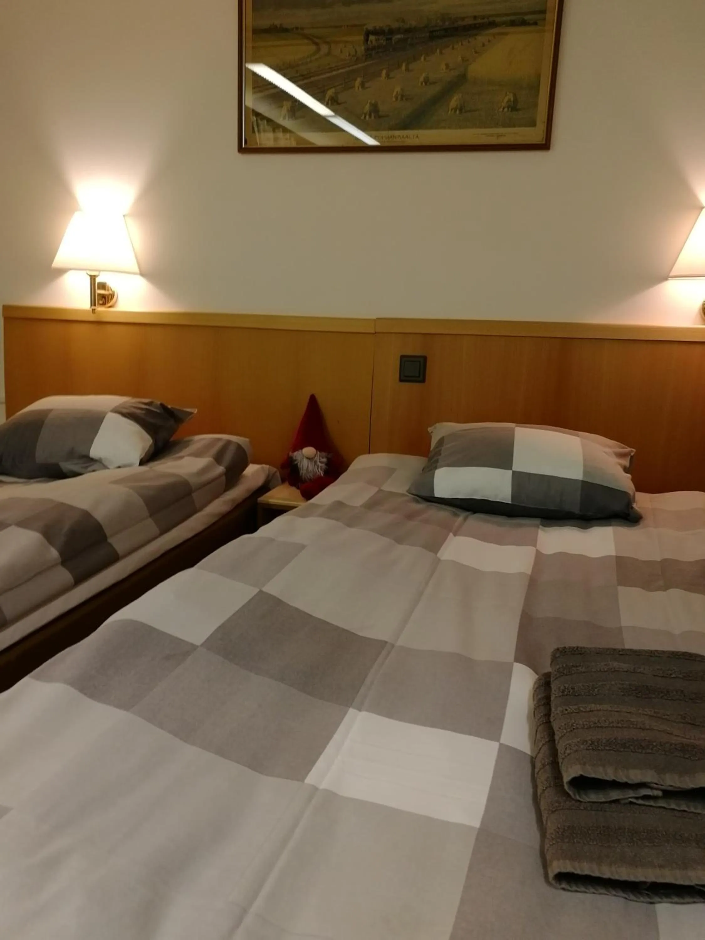 Bed in Vuotson Maja B&B