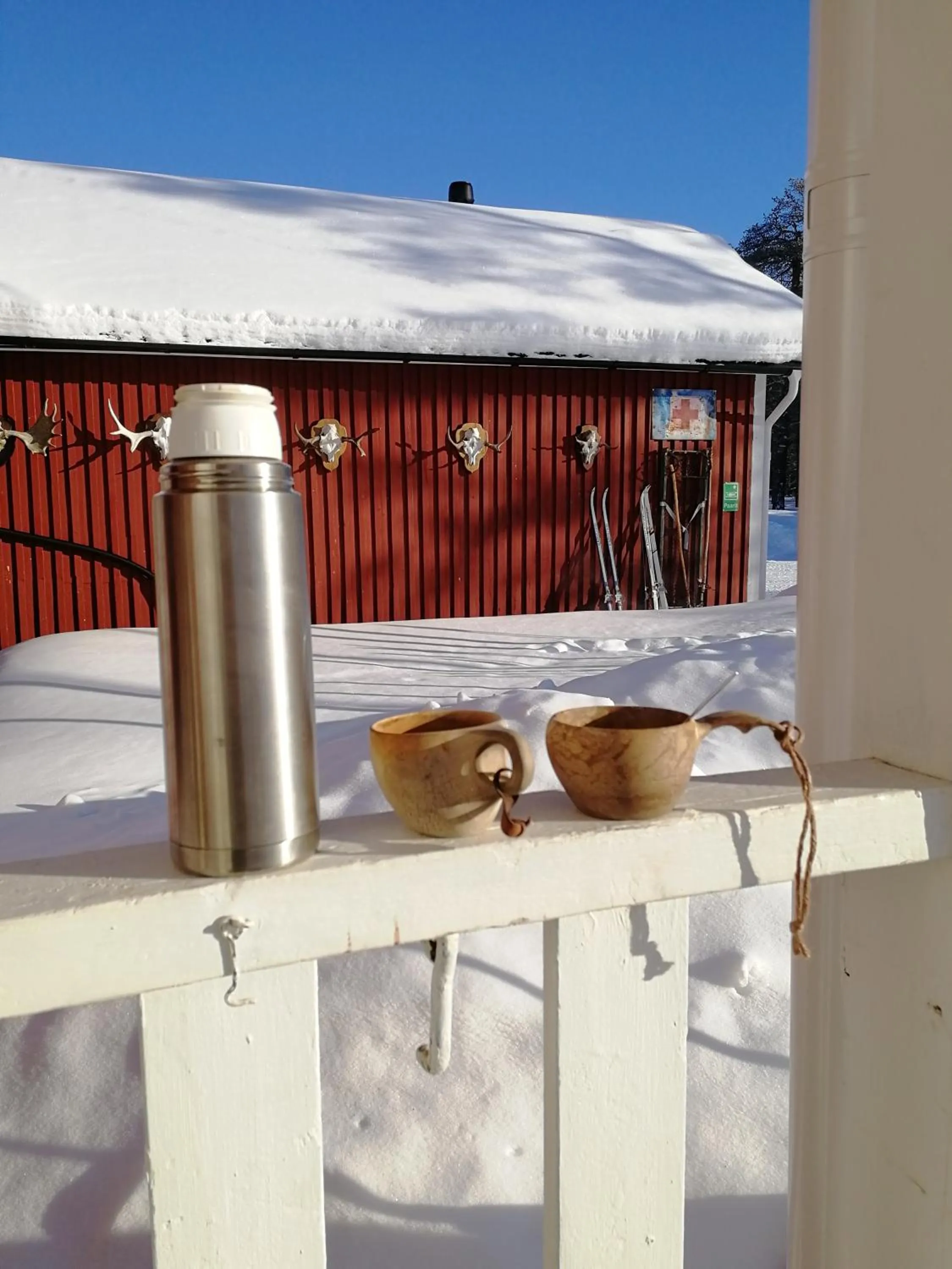 Property building in Vuotson Maja B&B