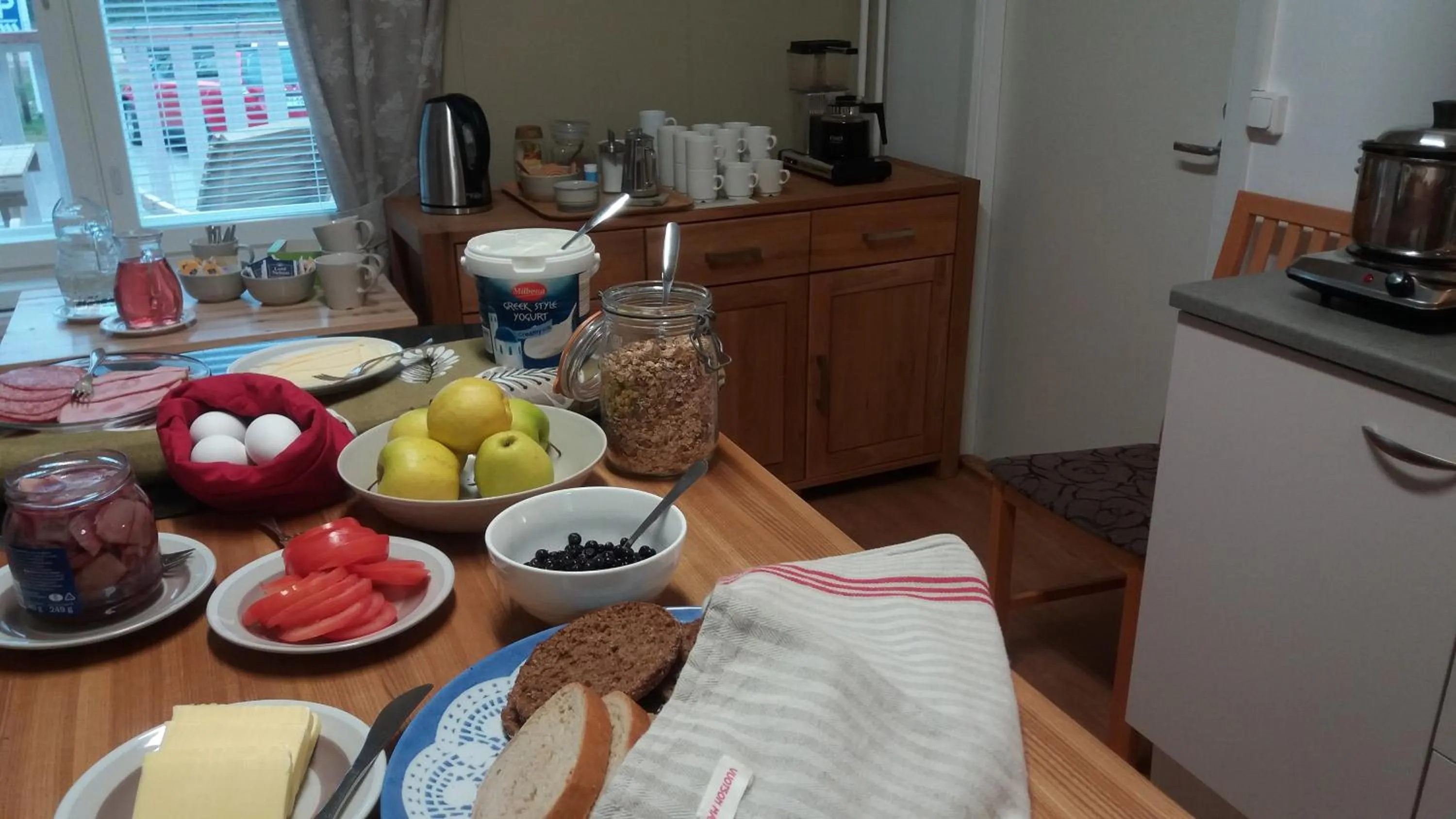 Food and drinks in Vuotson Maja B&B