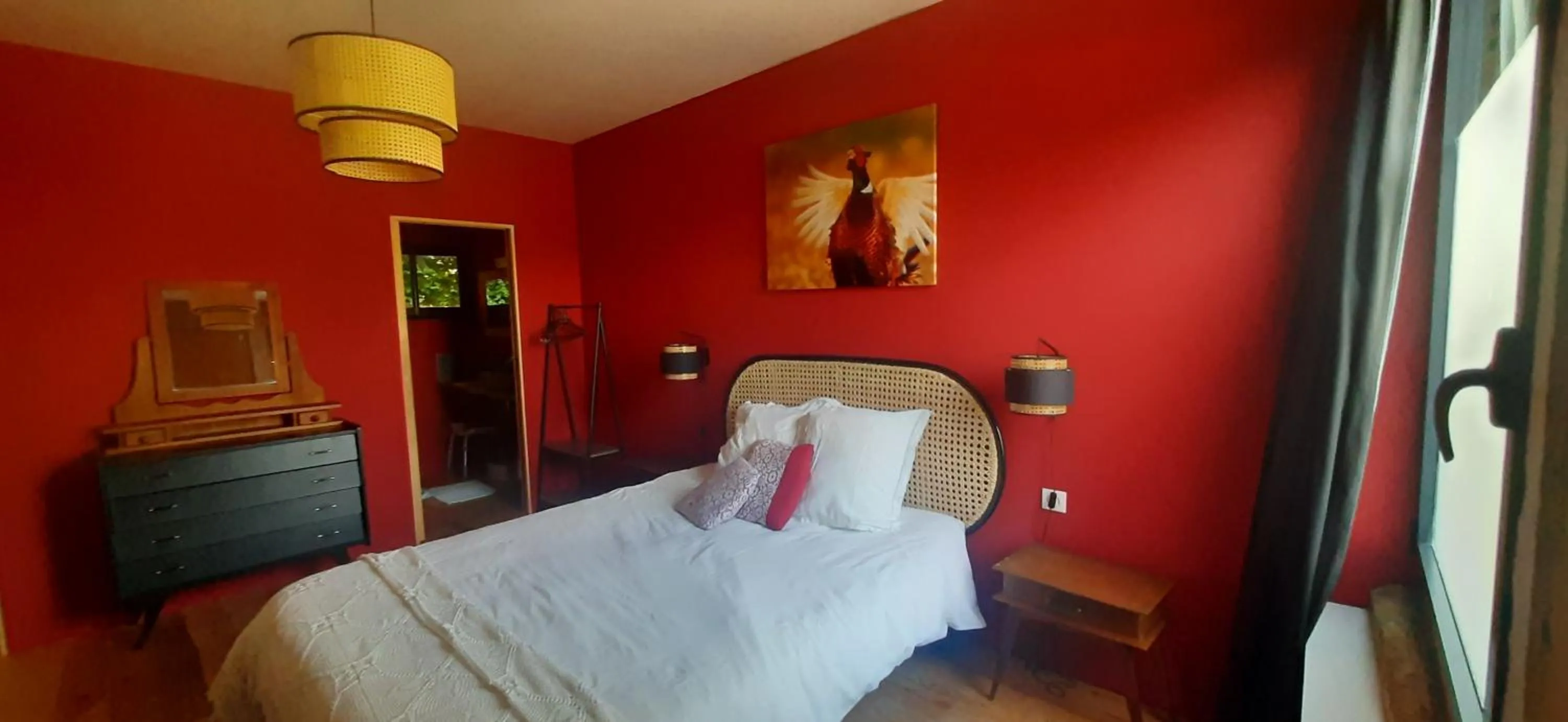 Bedroom, Bed in Le lit de la Saâne