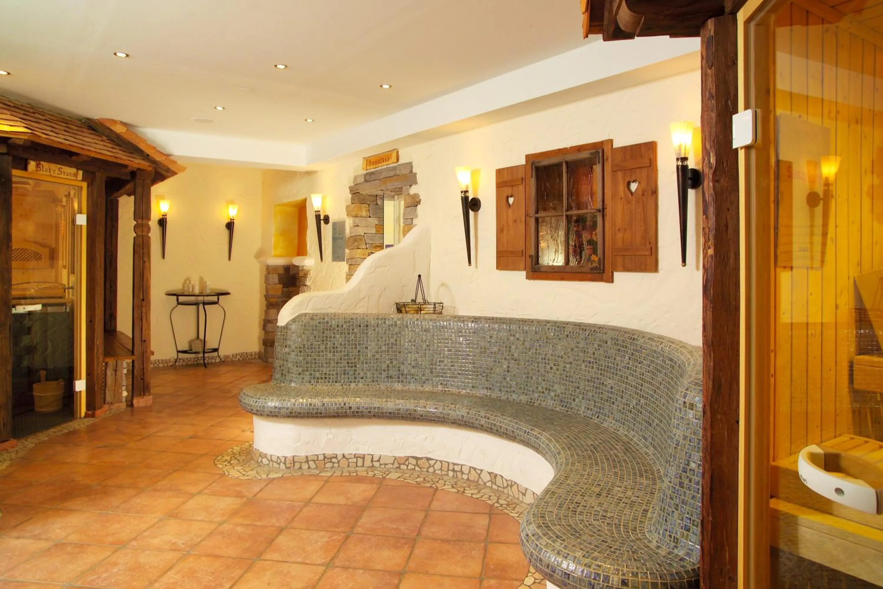 Sauna in Natur & Familienhotel Der Stieglerhof