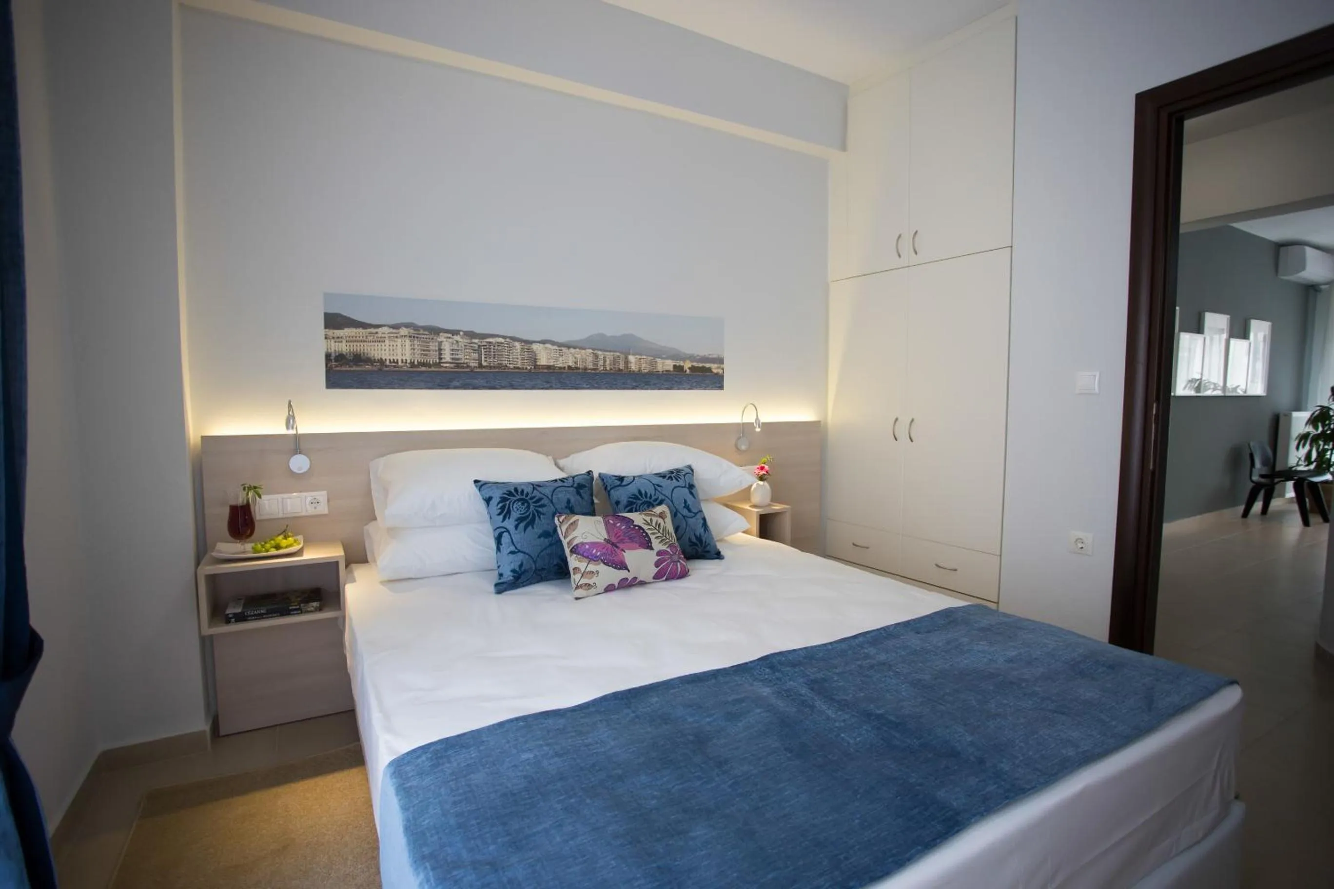 Bed in Polis Apartments