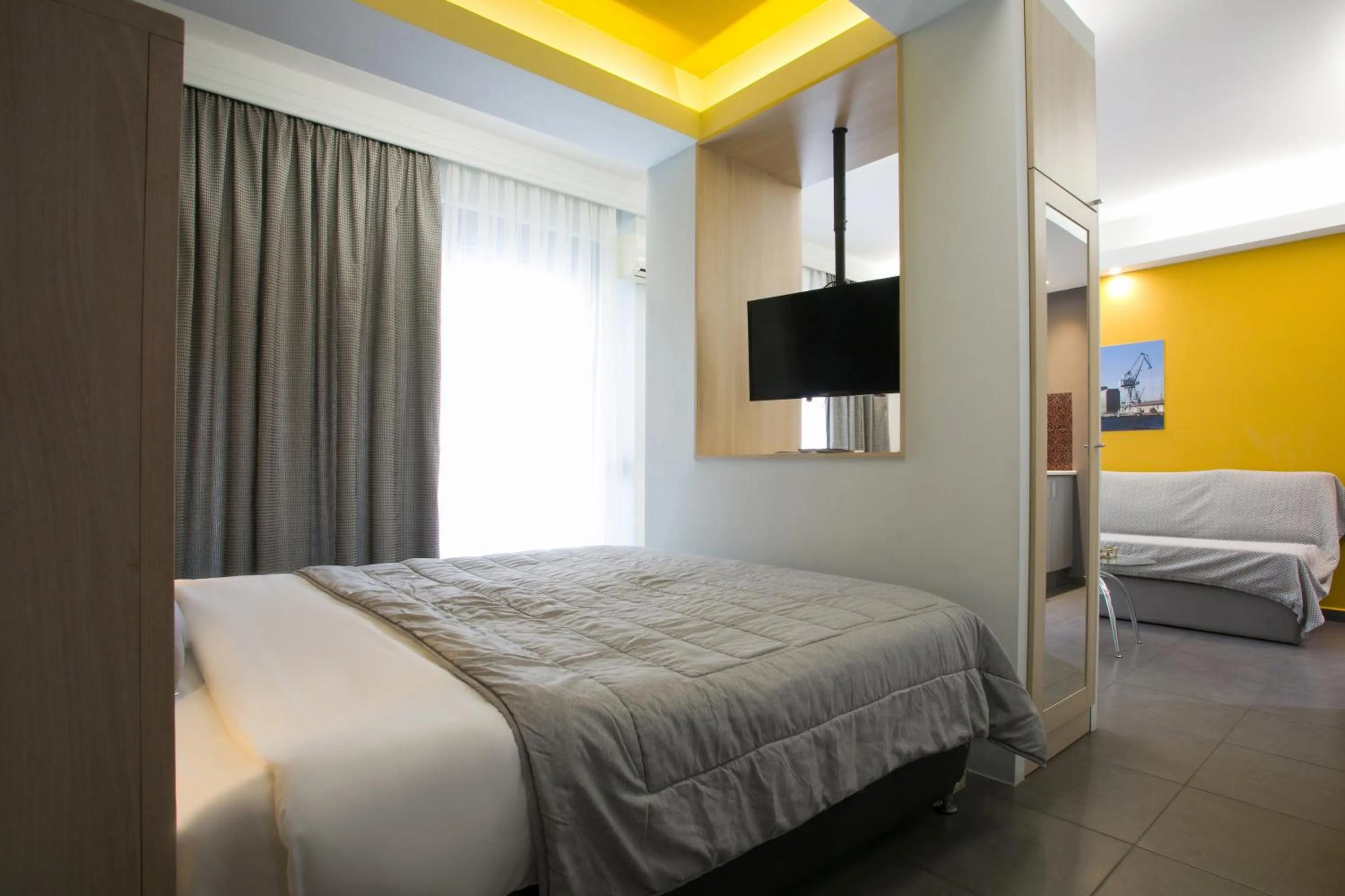 Photo of the whole room, Bed in Polis Apartments