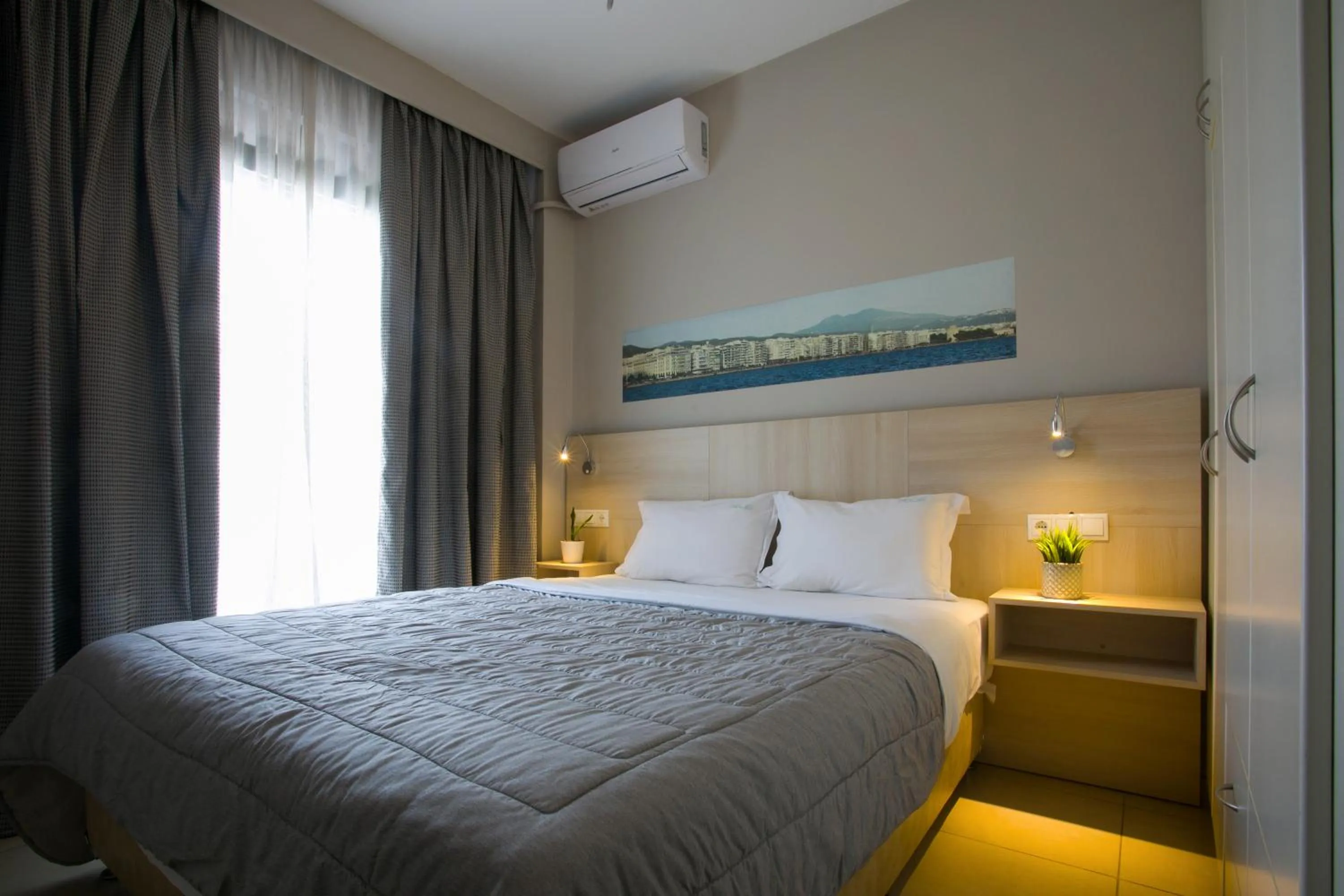 Bedroom, Bed in Polis Apartments