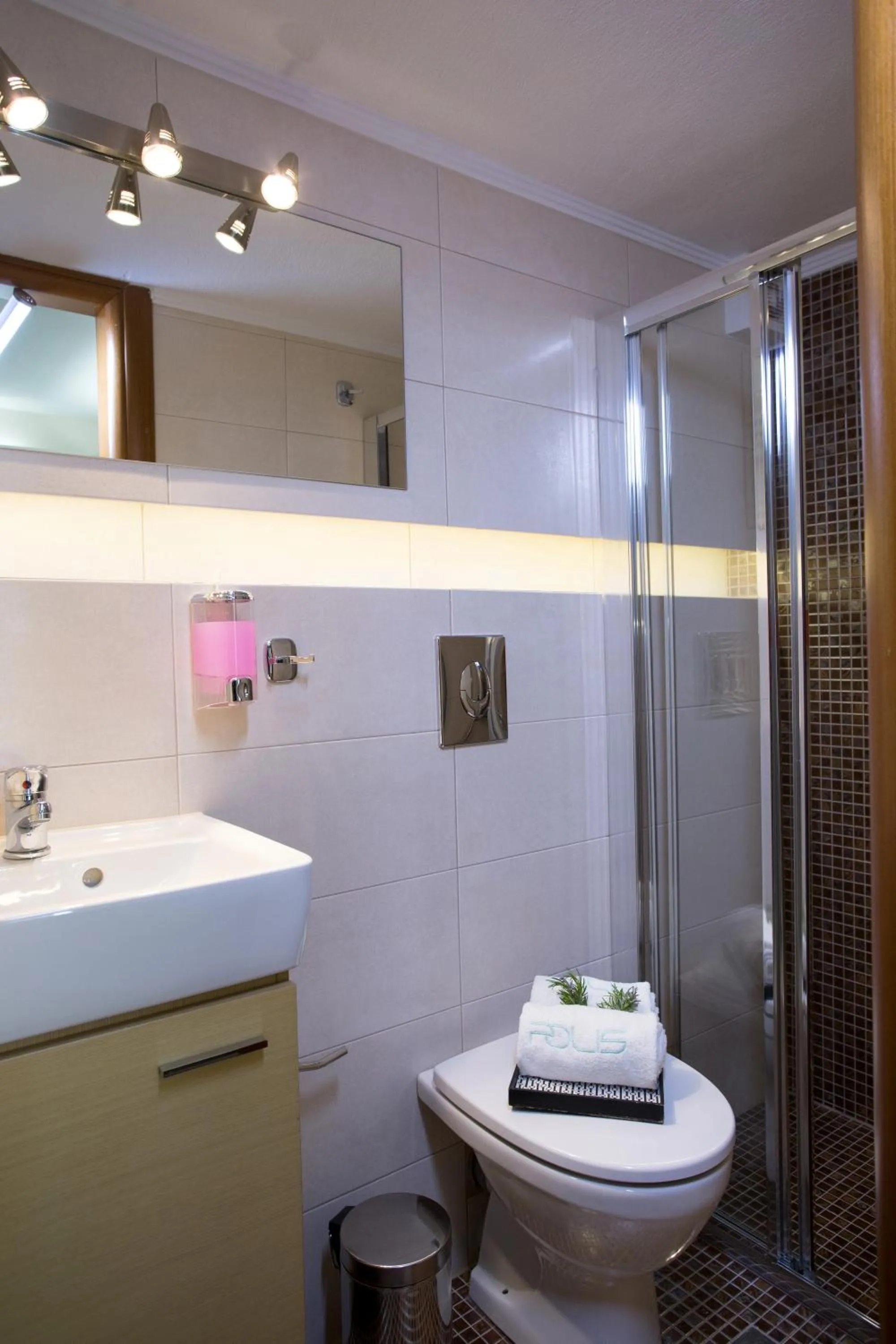 Shower in Polis Apartments