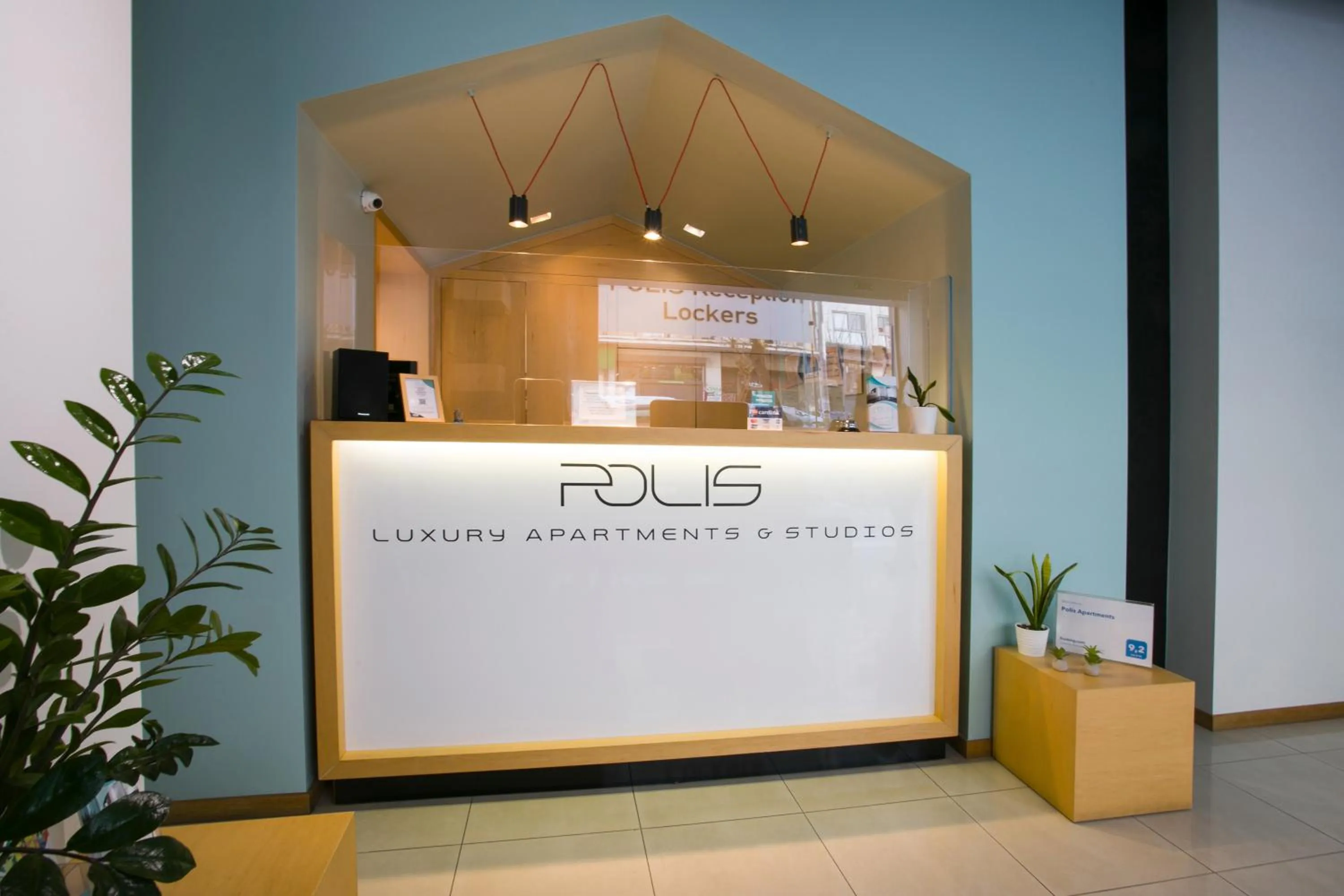 Lobby or reception in Polis Apartments