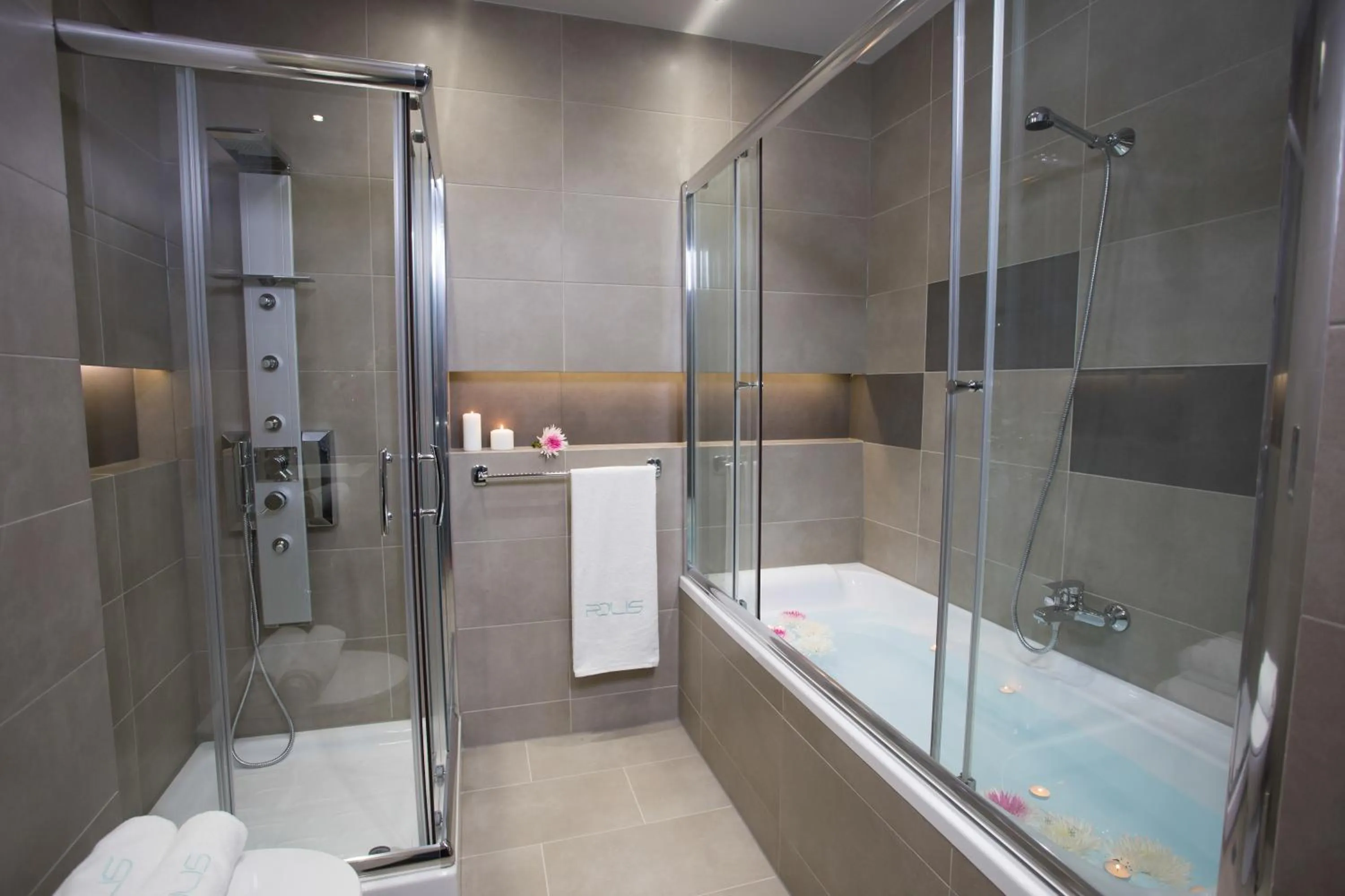 Shower in Polis Apartments