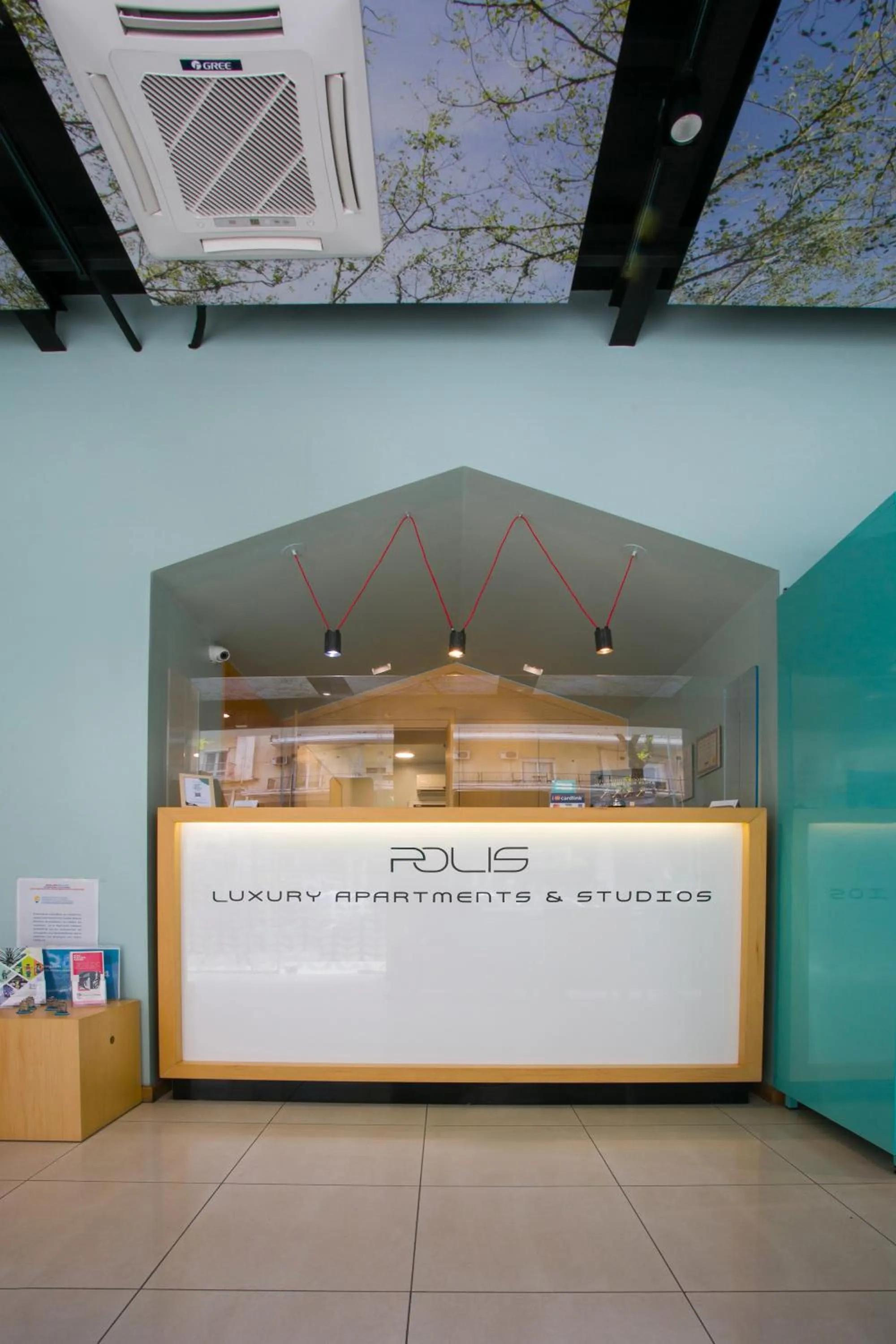 Lobby or reception in Polis Apartments