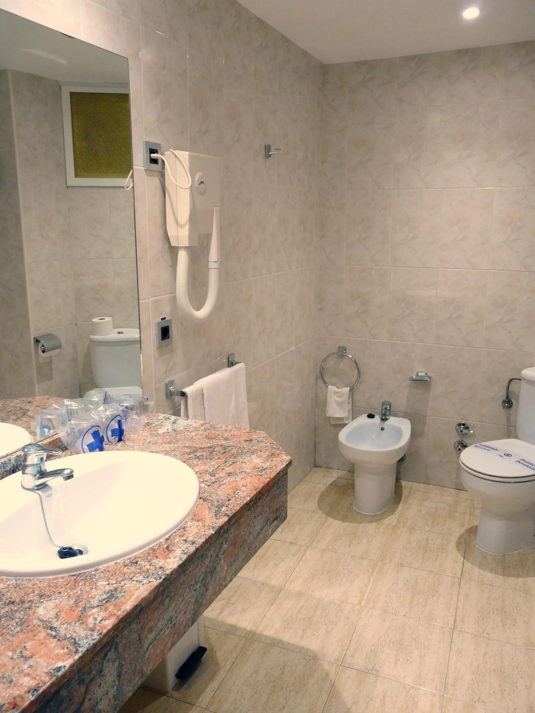 Toilet in Hotel Tanit