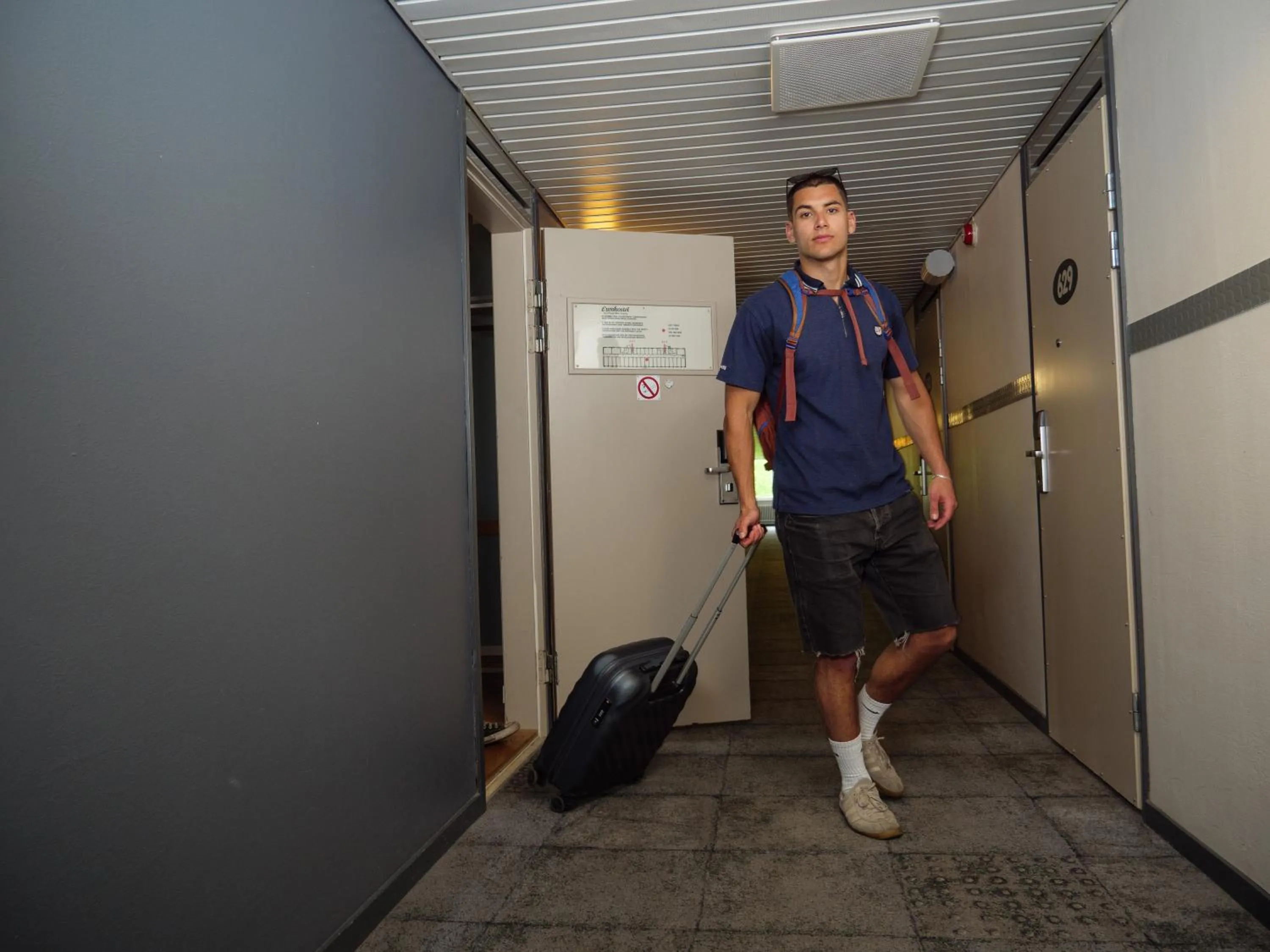 Floor plan in Eurohostel