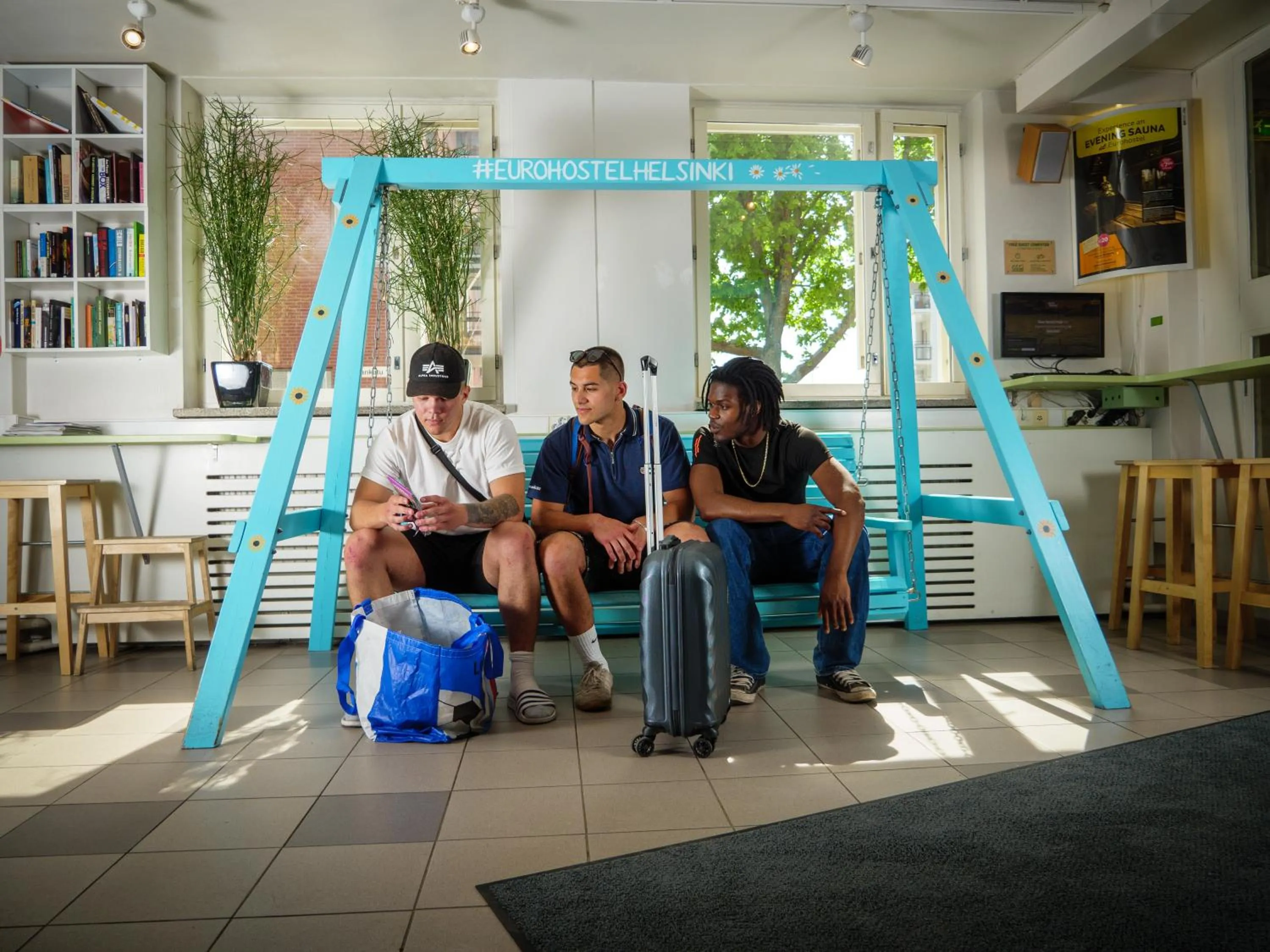 Lobby or reception in Eurohostel