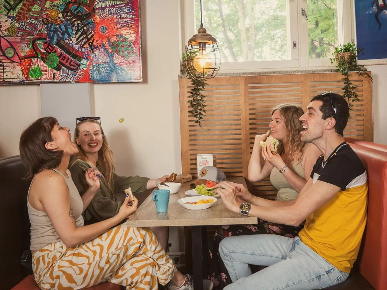 Breakfast in Eurohostel