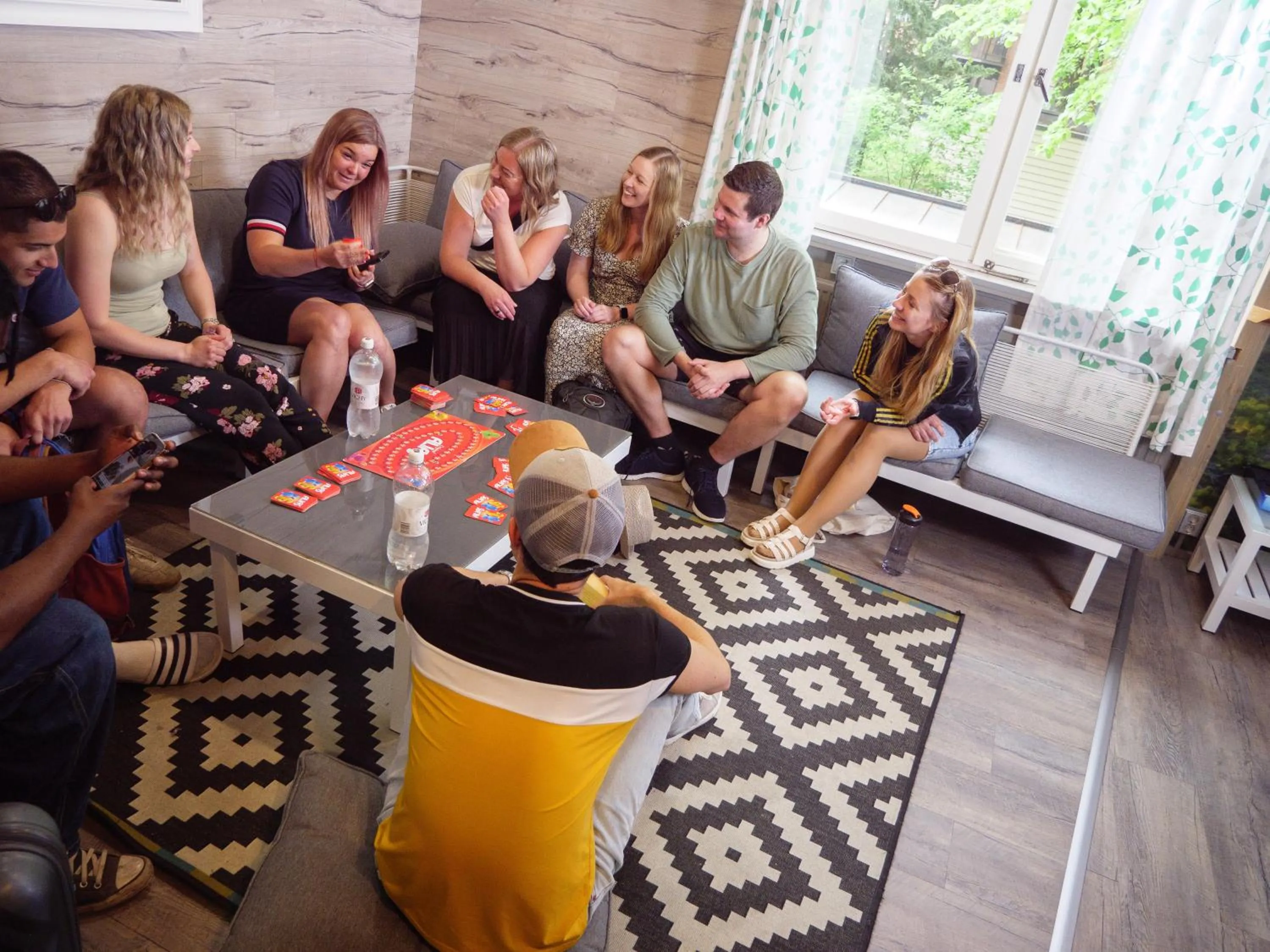 Communal lounge/ TV room in Eurohostel