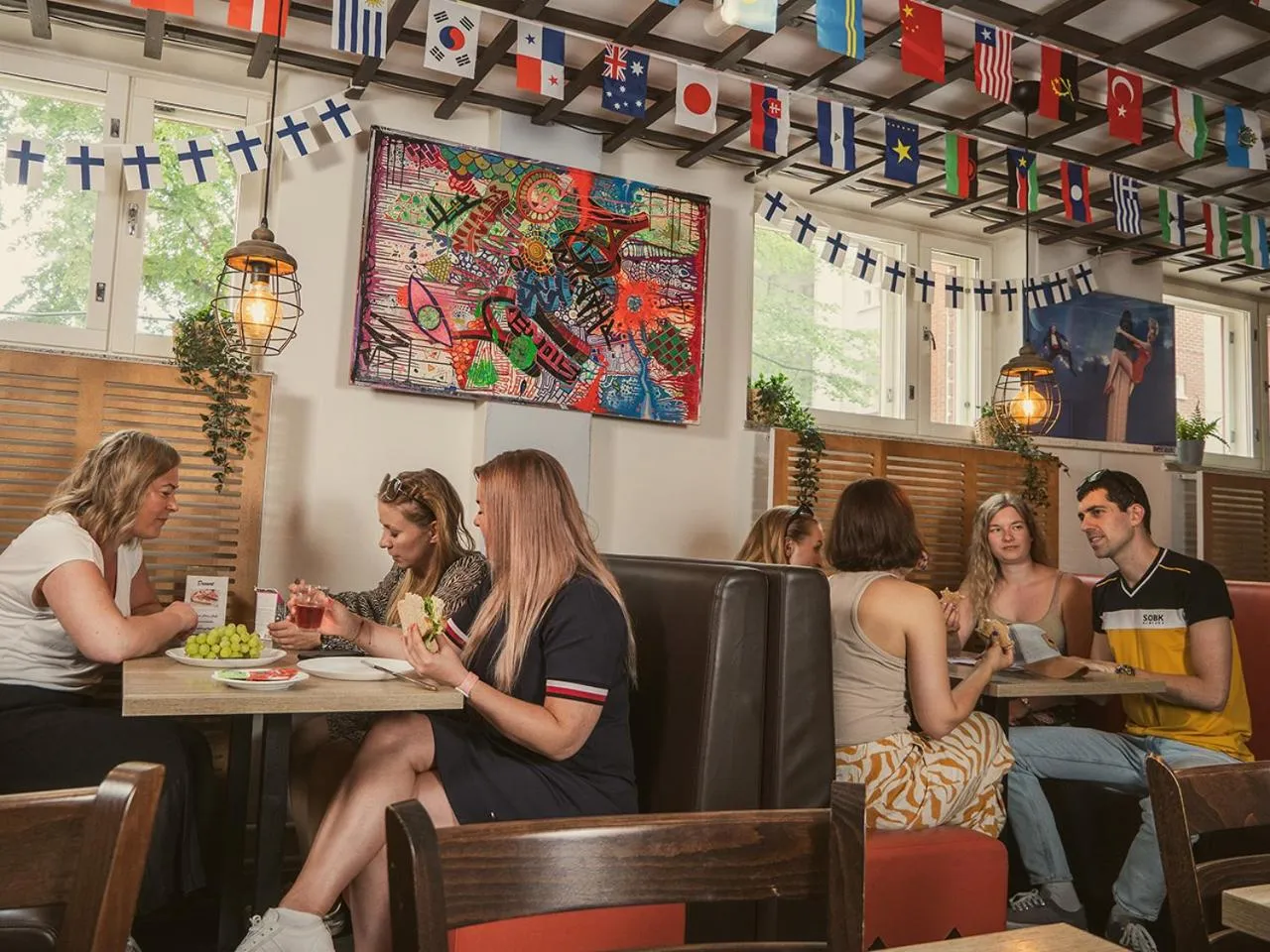 Breakfast in Eurohostel