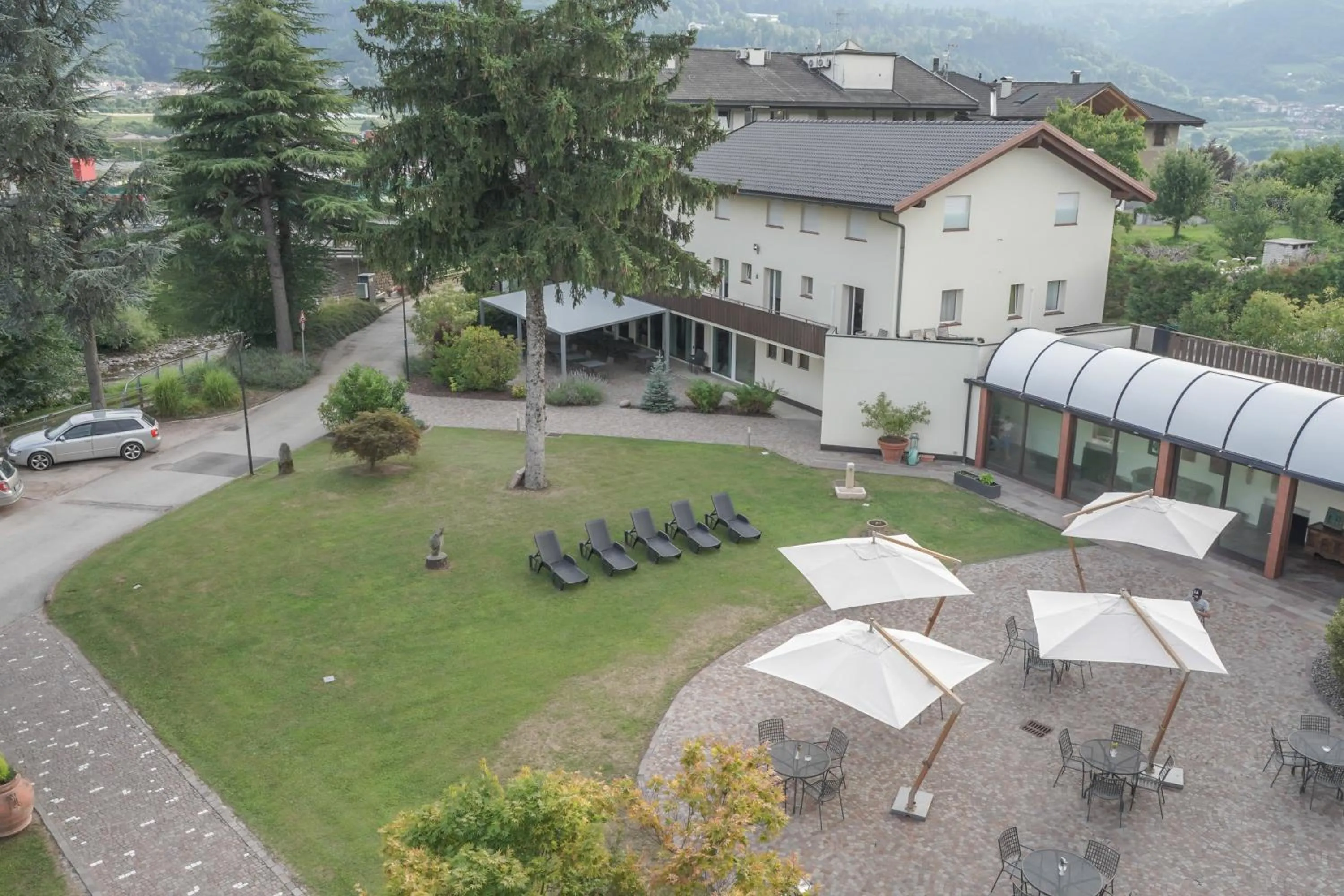 Garden view in Al Ponte Garnì