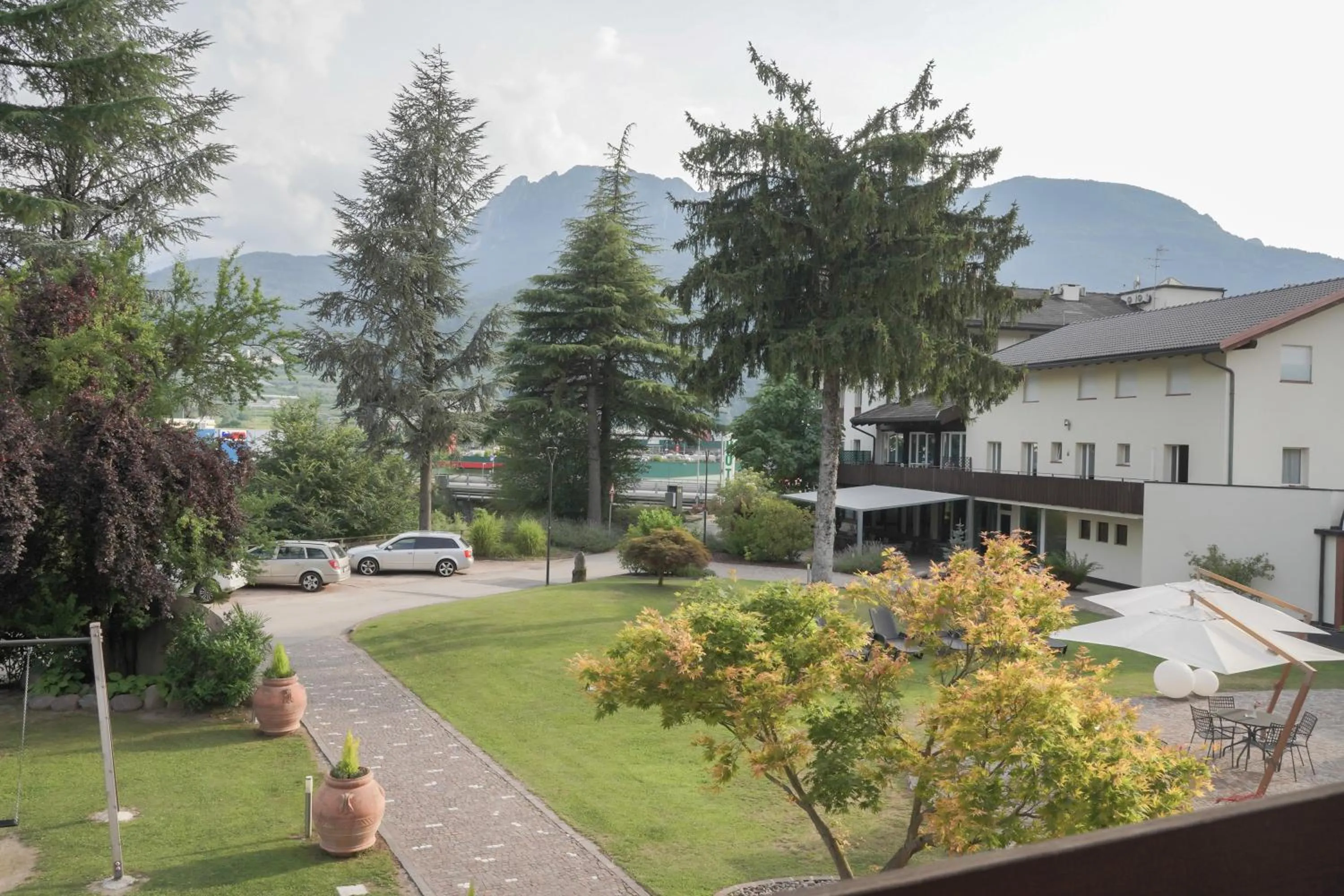 Garden view in Al Ponte Garnì