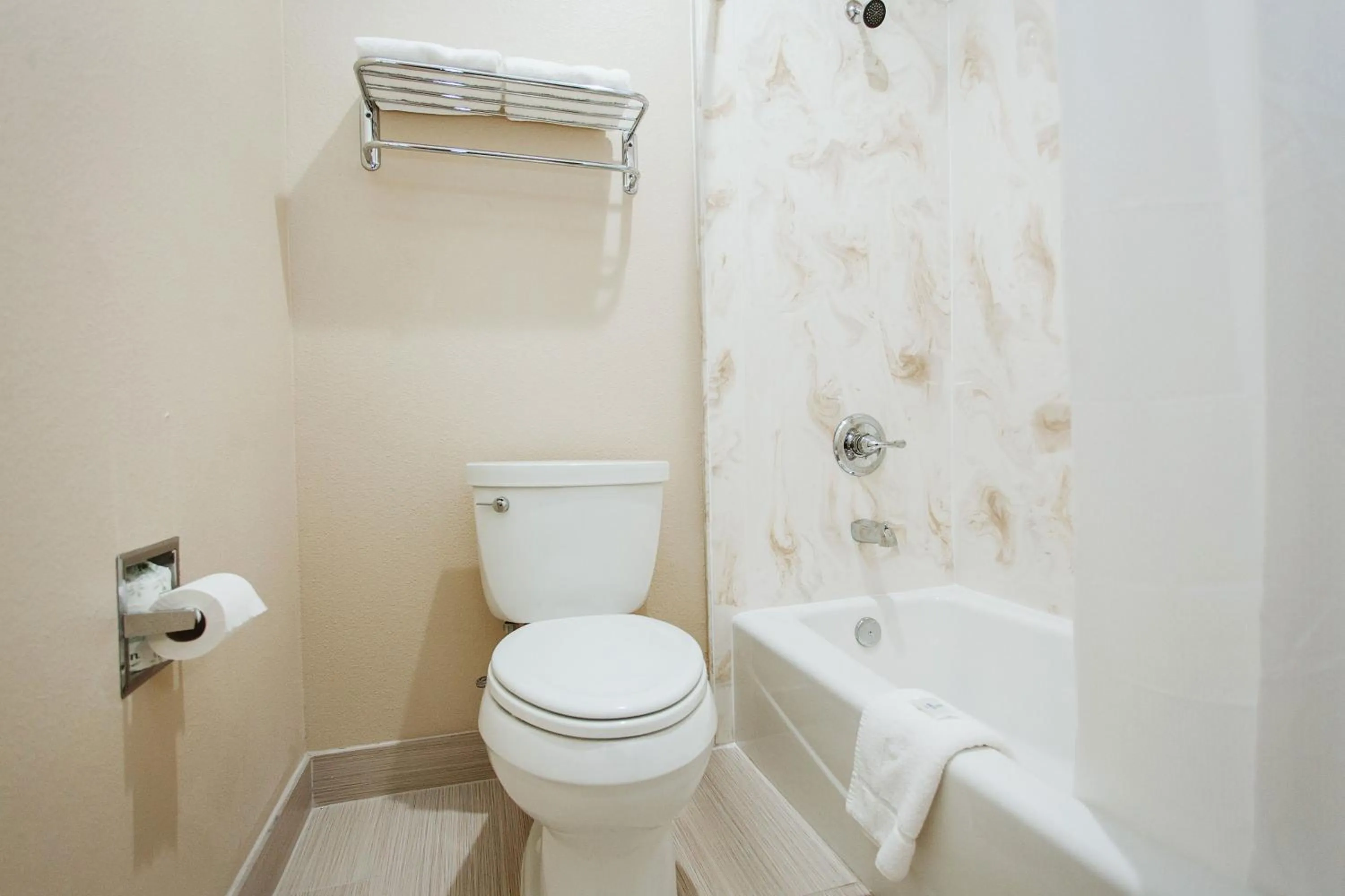 Bathroom in Palace Inn 290 & Jones Rd