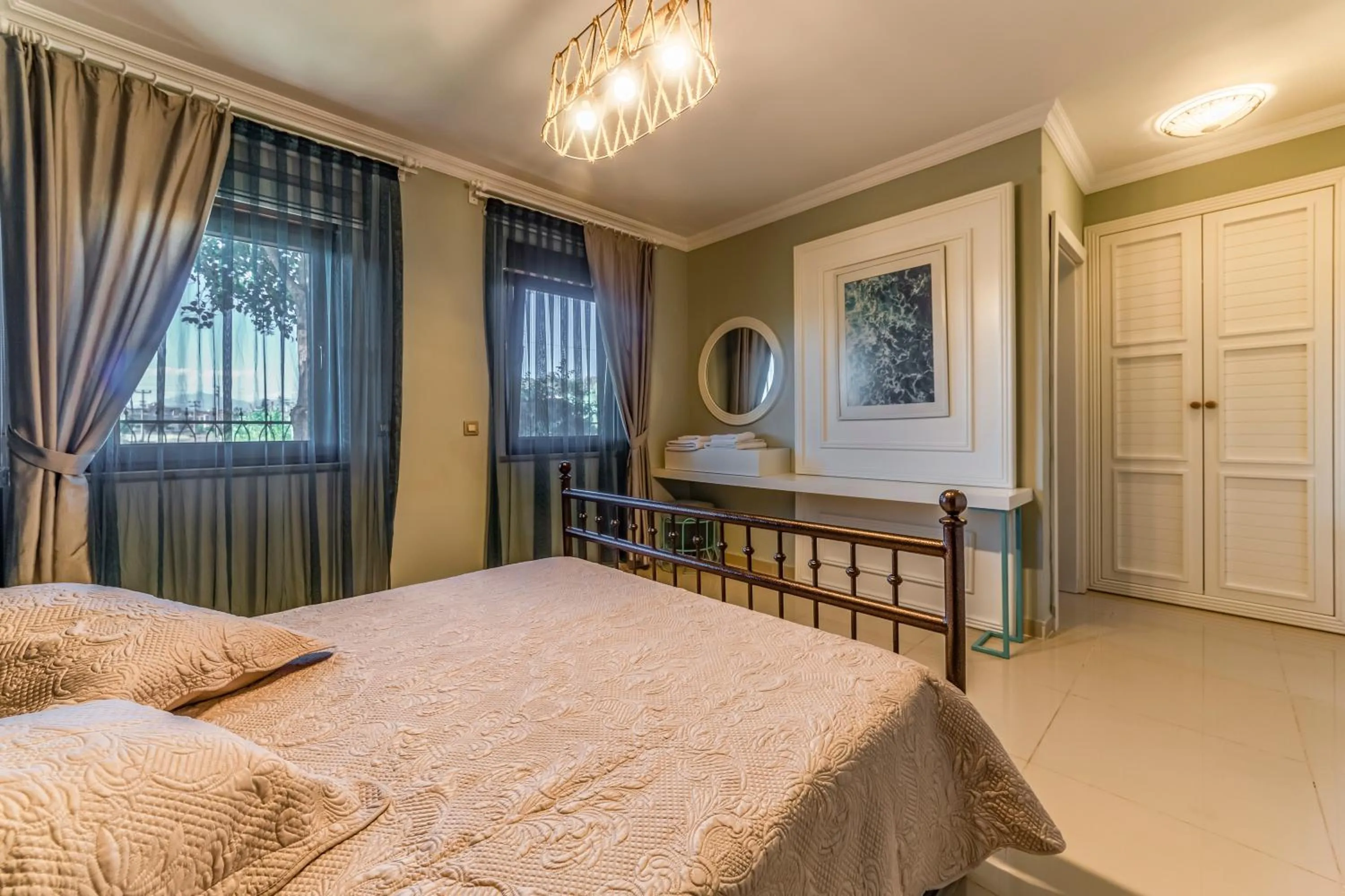 Bedroom, Bed in VISTA Villa