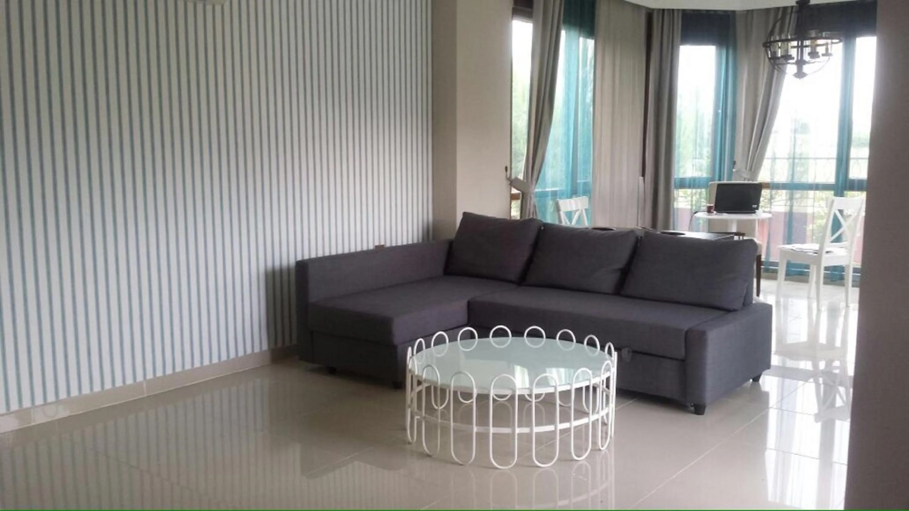 Living room in VISTA Villa