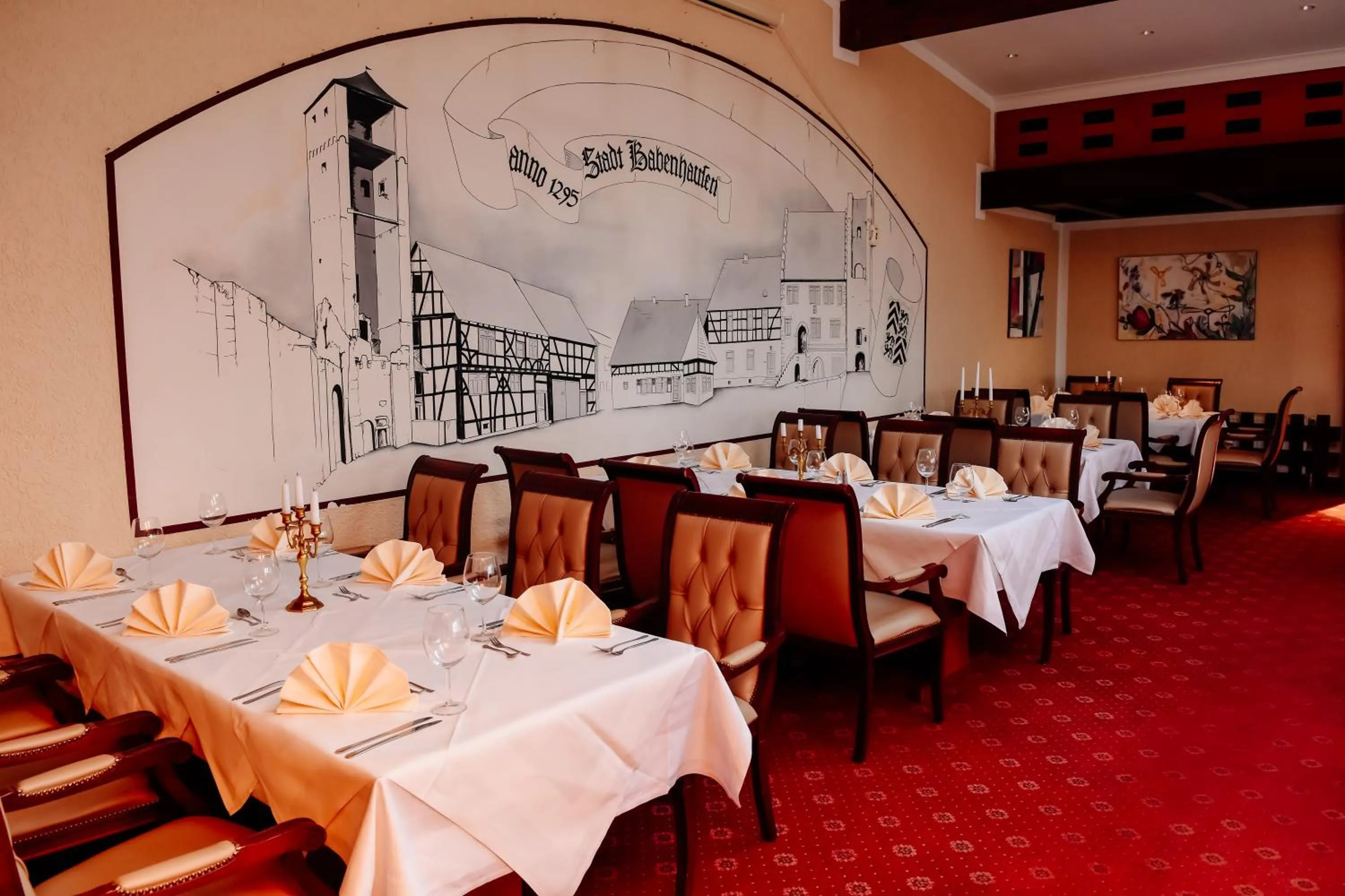 Restaurant/places to eat in Hotel Residenz Babenhausen