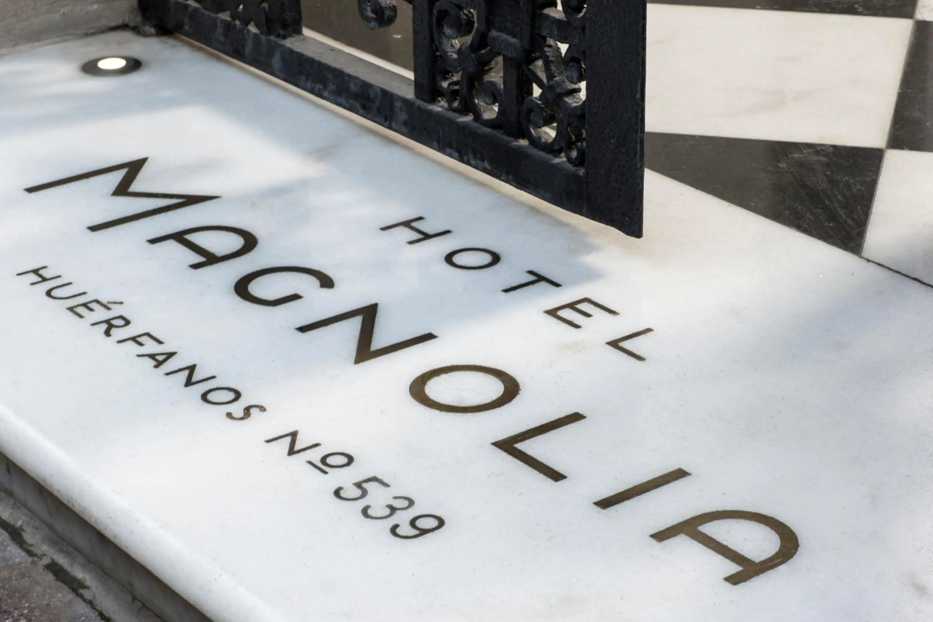 Facade/entrance in Hotel Magnolia Santiago