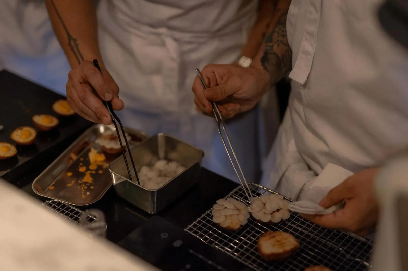 Restaurant/places to eat in Hotel Magnolia Santiago