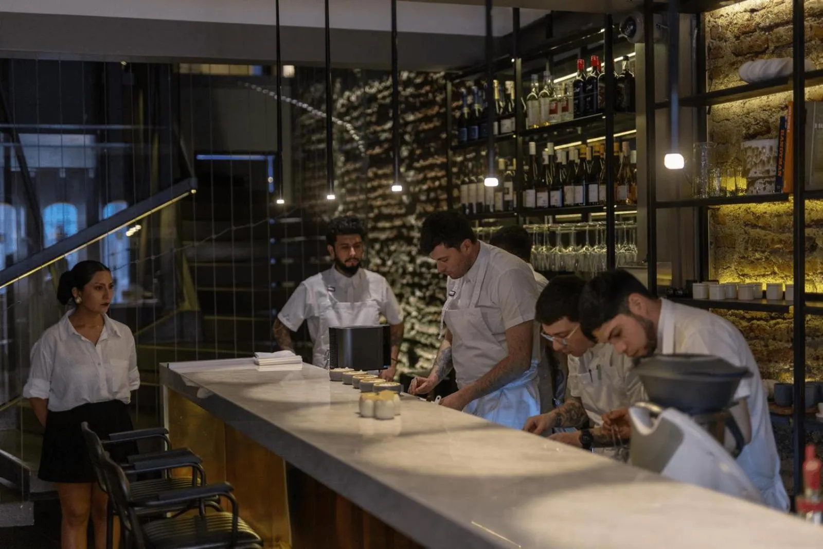 Restaurant/places to eat in Hotel Magnolia Santiago