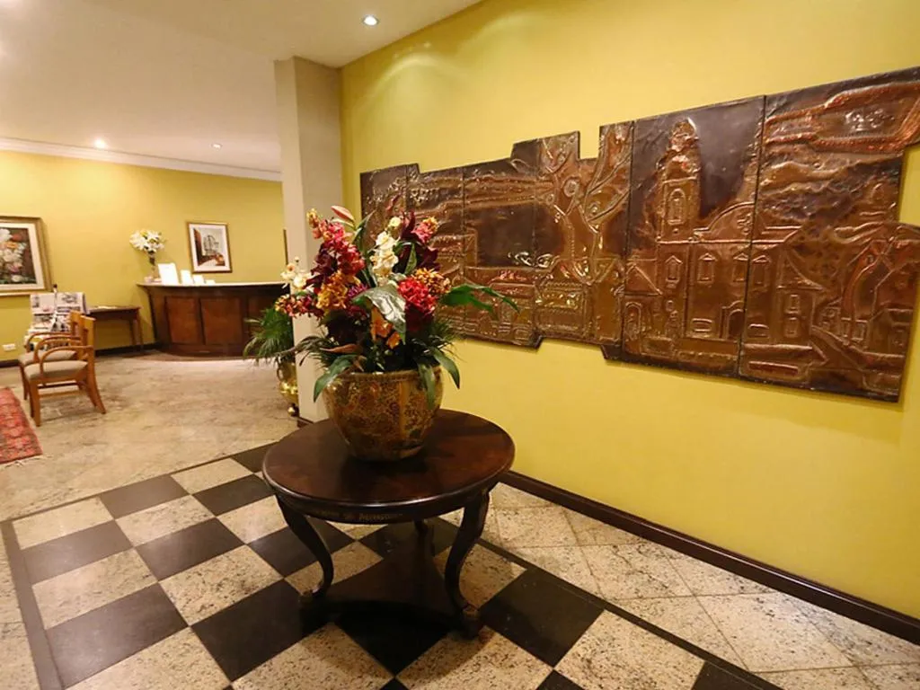 Decorative detail in Village Hotel