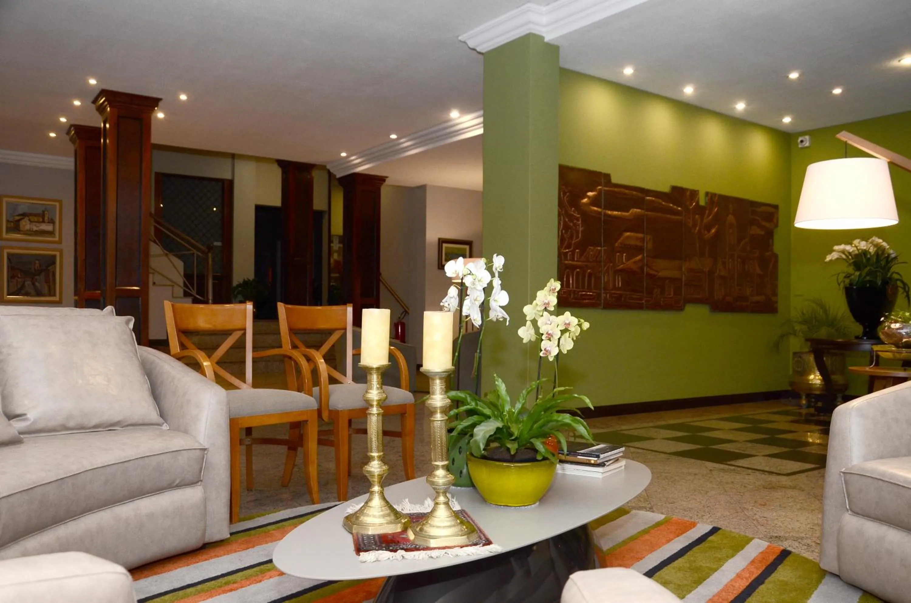 Lobby or reception in Village Hotel