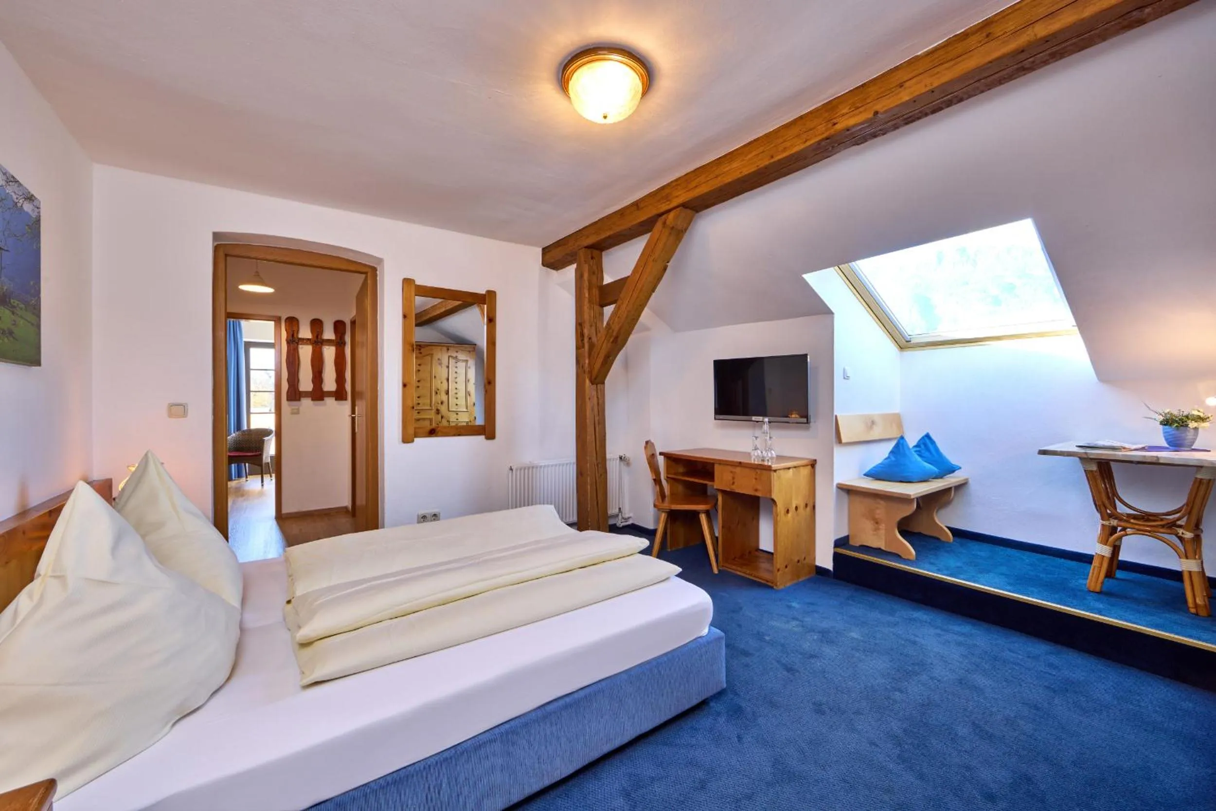 Bed in Hotel Drei Mohren