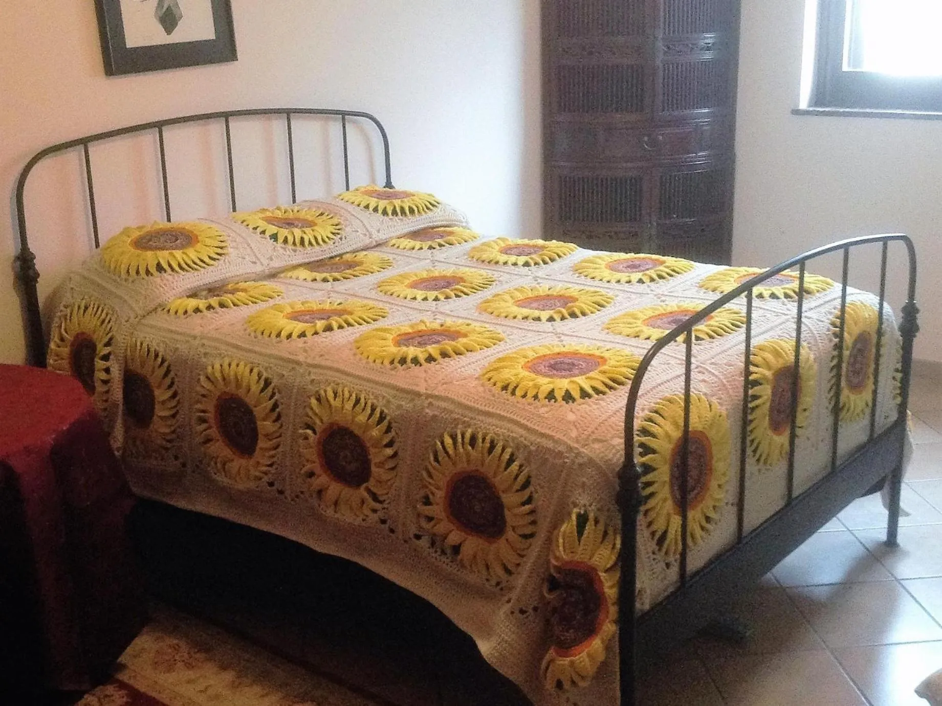 Bed in Attwood House Bed and Breakfast near Manhattan, KS