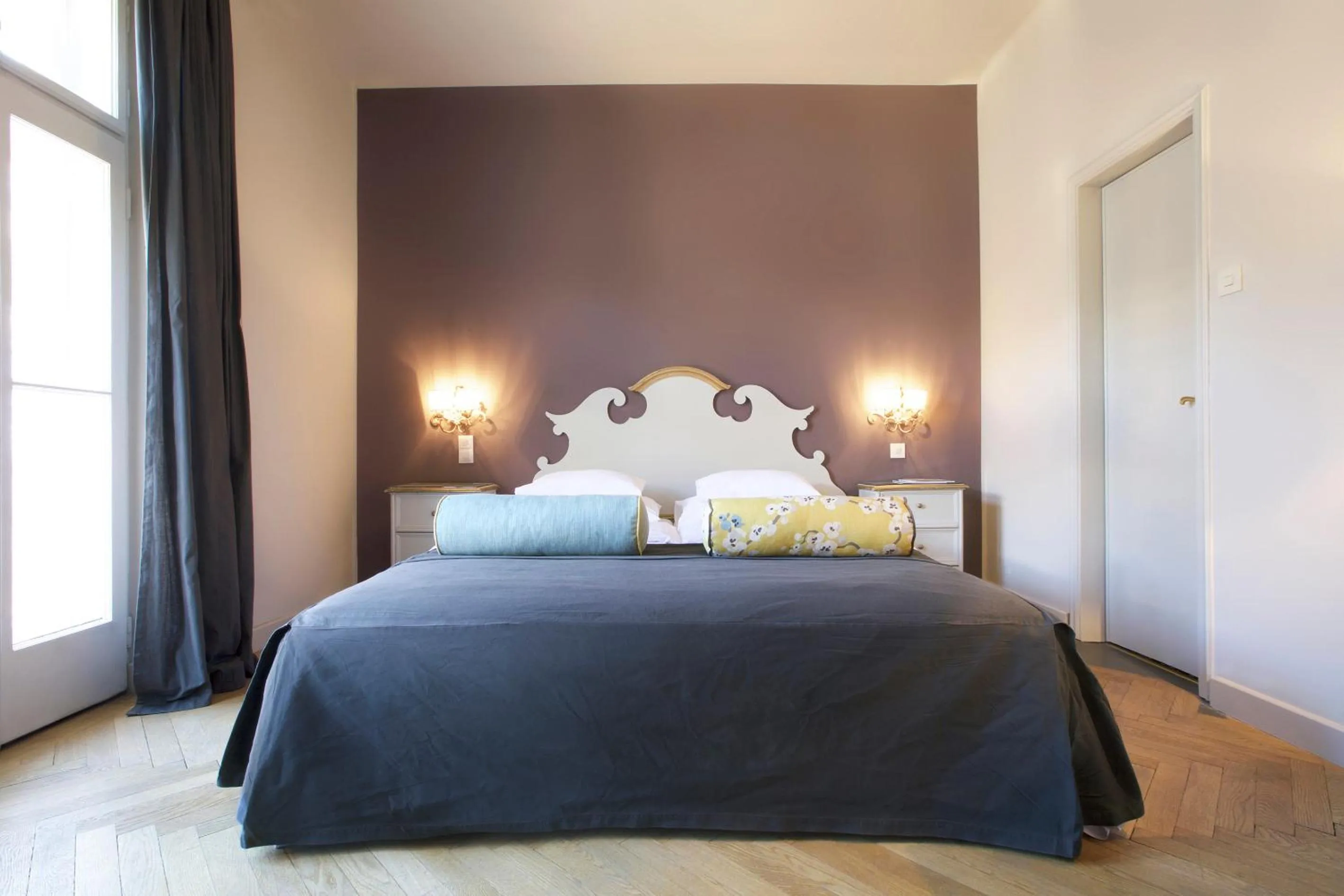 Bed in Das REGINA Boutiquehotel