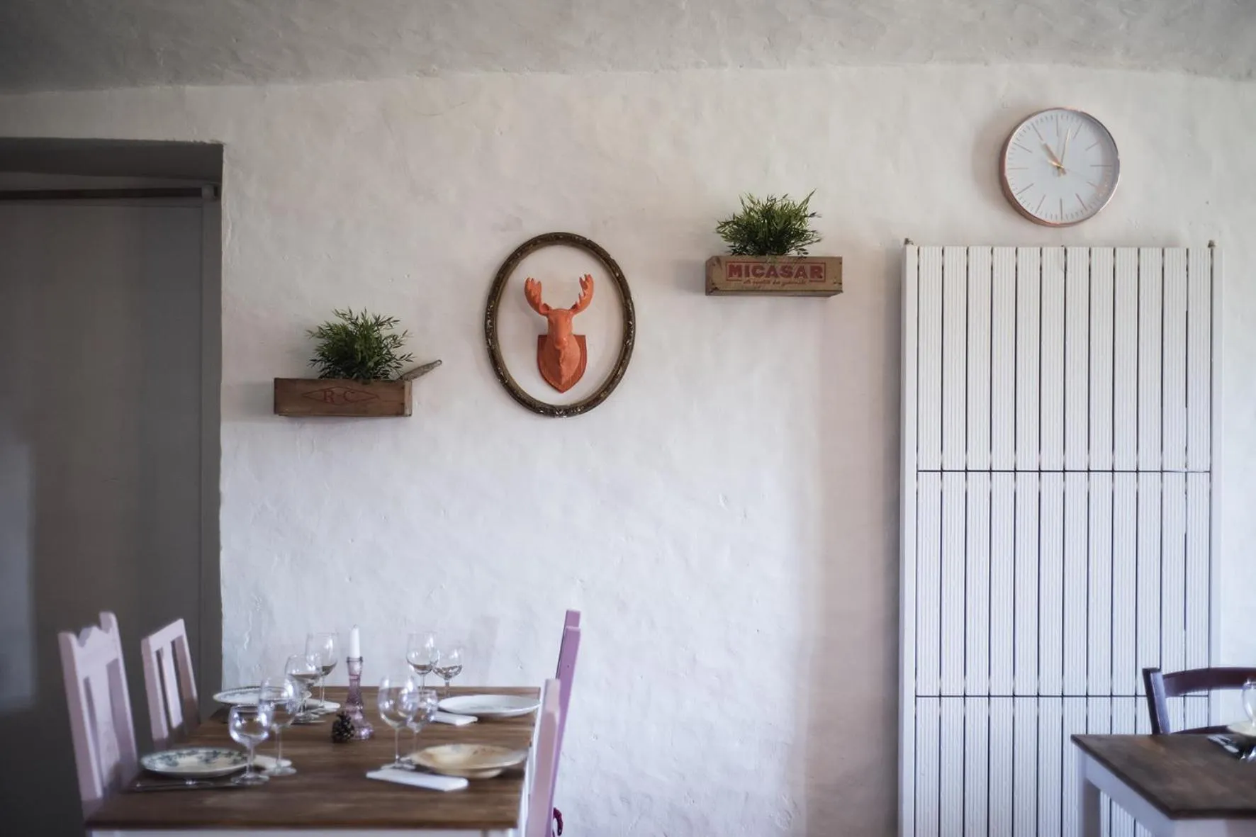 Dinner in Les Chambres du Château du Rozel