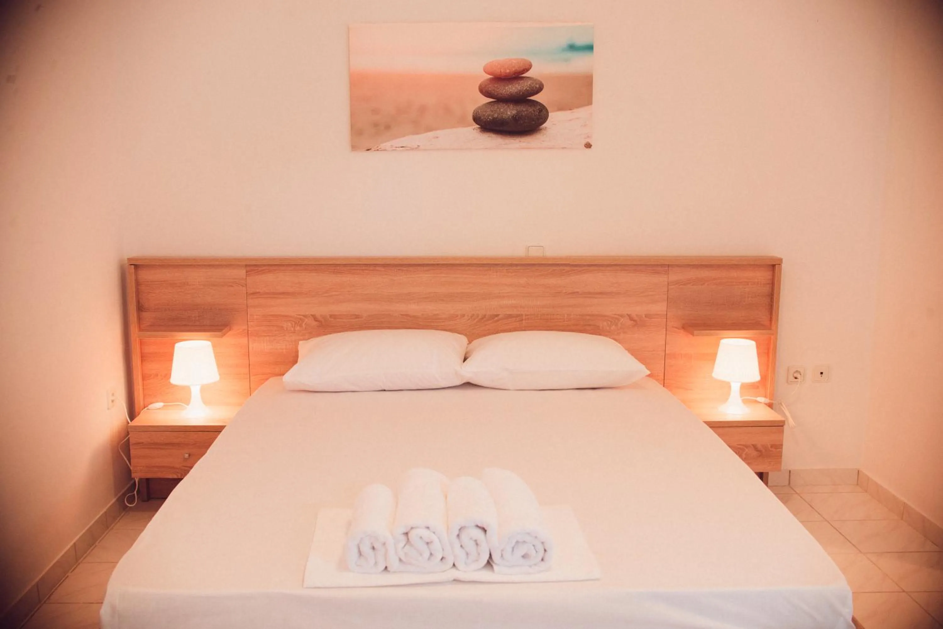 Bedroom, Bed in Nerina Studios Agios Nikitas