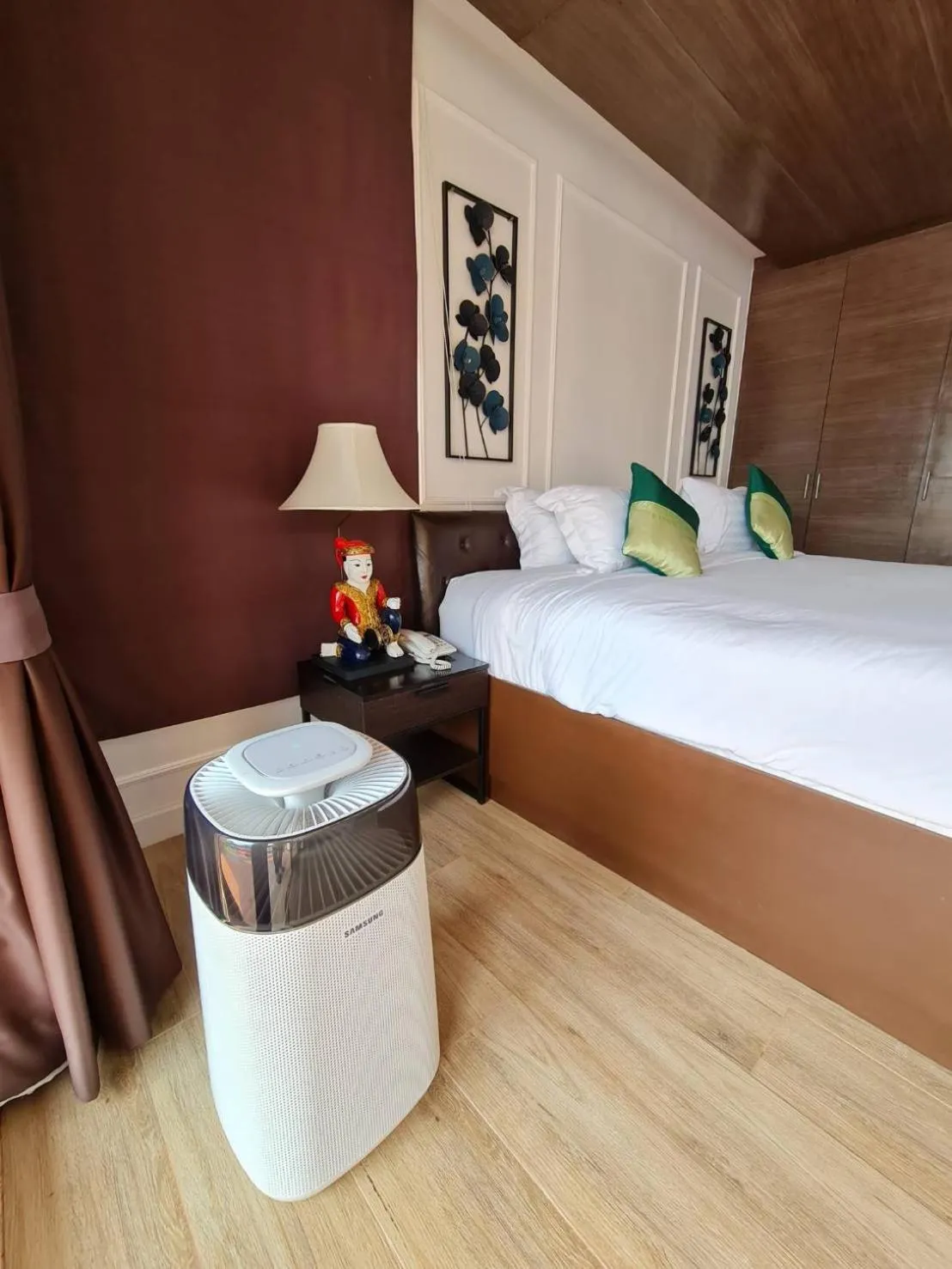 Bed in Elegancy Resort Hua Hin