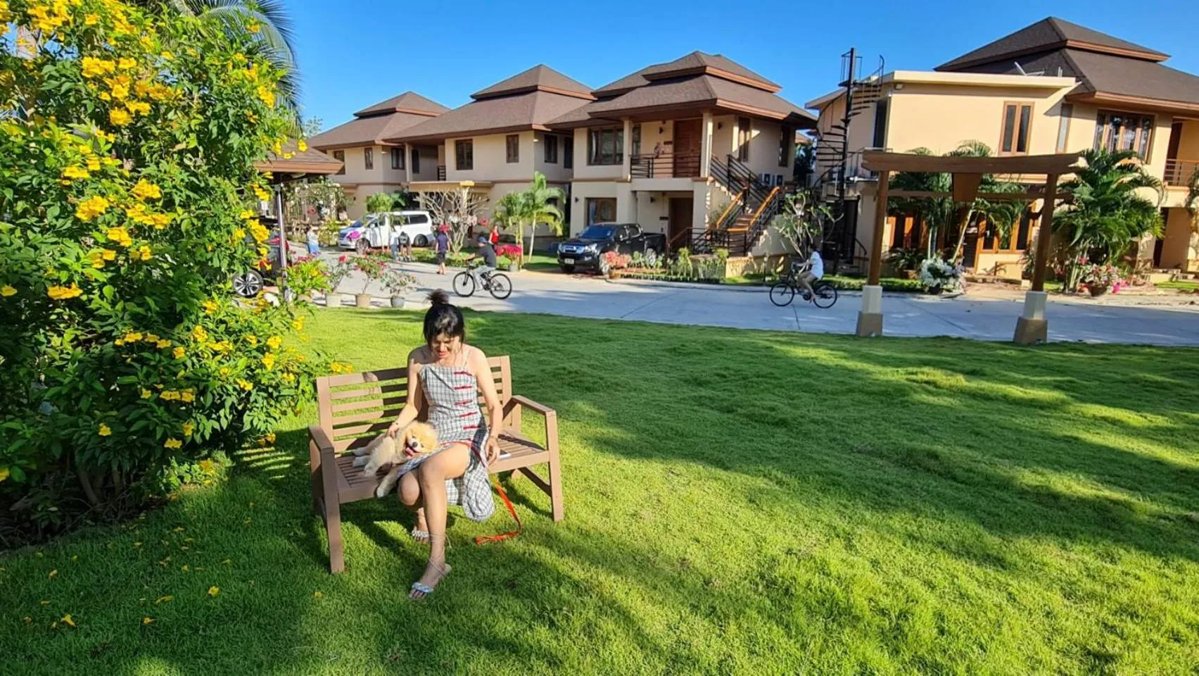 Family in Elegancy Resort Hua Hin