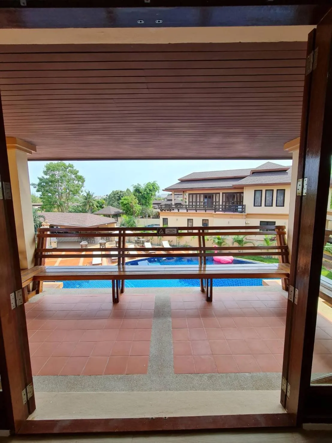 Balcony/Terrace in Elegancy Resort Hua Hin