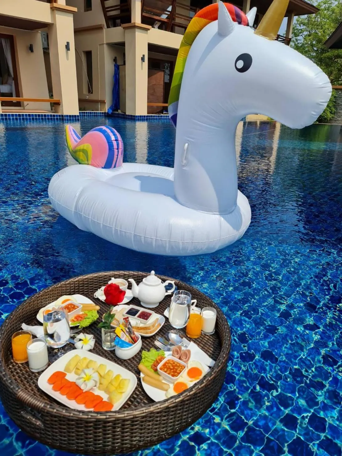 Breakfast in Elegancy Resort Hua Hin