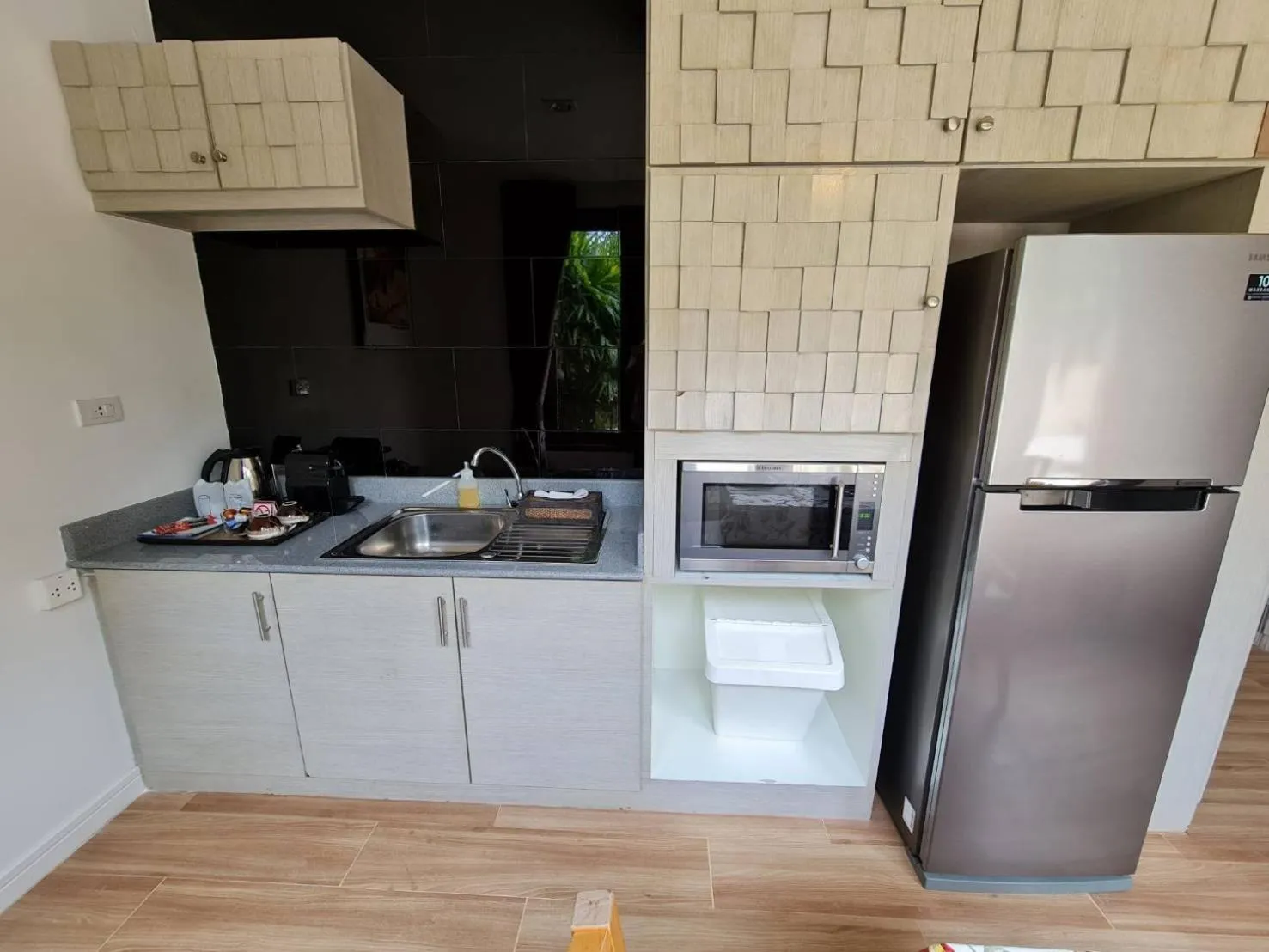 Kitchen or kitchenette in Elegancy Resort Hua Hin