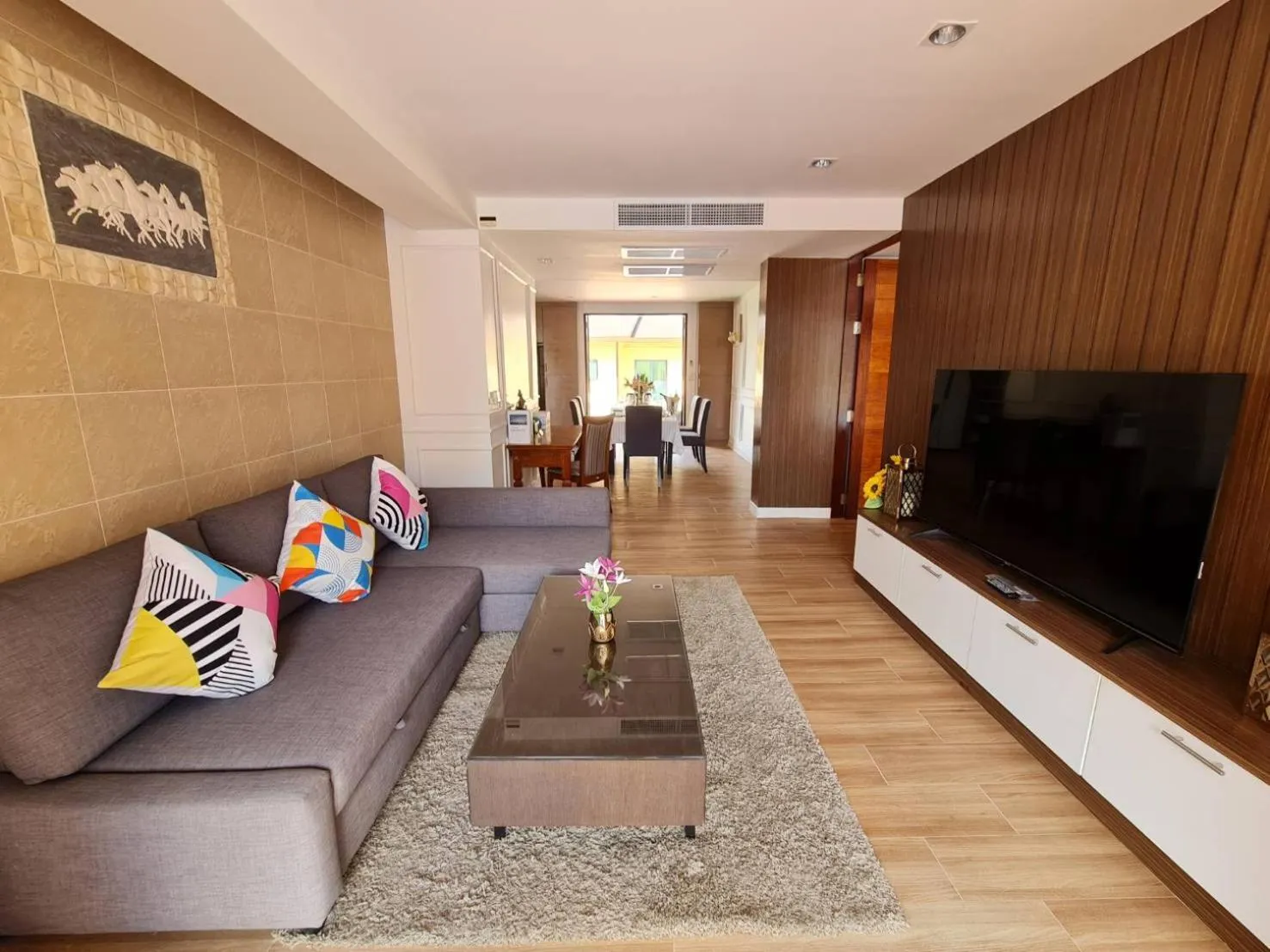 Seating area in Elegancy Resort Hua Hin