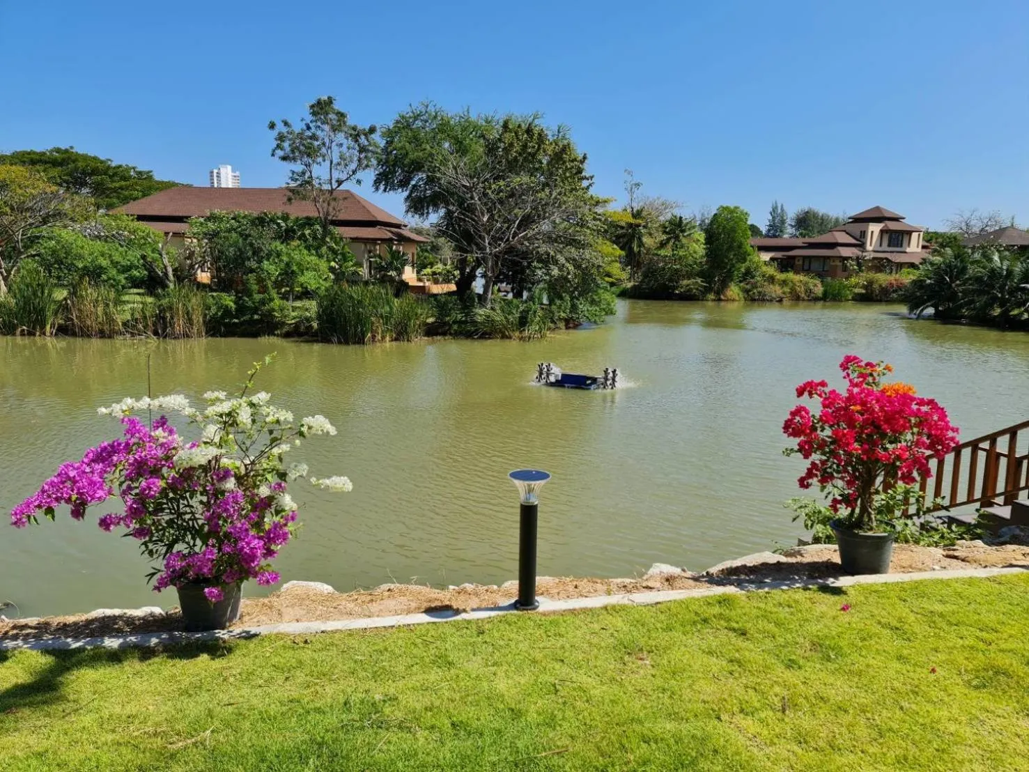 River view in Elegancy Resort Hua Hin